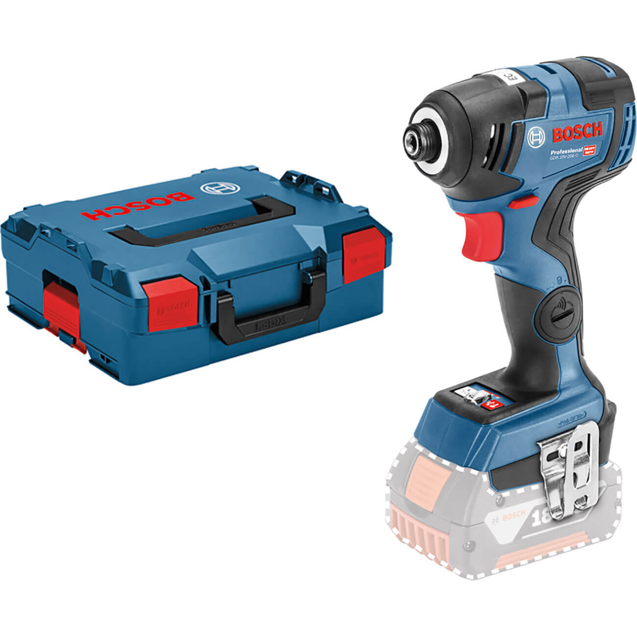 Photo of Bosch Gdr 18 V-200c 18v Cordless Impact Driver No Batteries No Charger Case