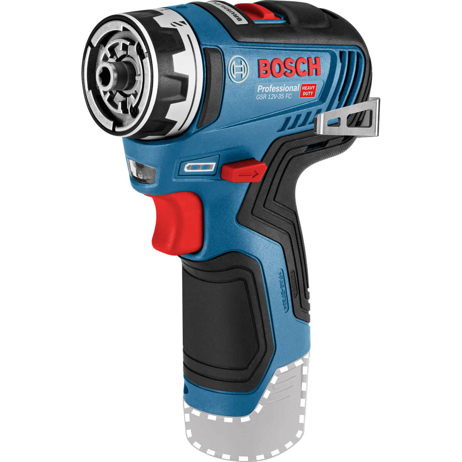 Photo of Bosch Gsr 12v-35 Fc 12v Cordless Brushless Drill Driver No Batteries No Charger No Case