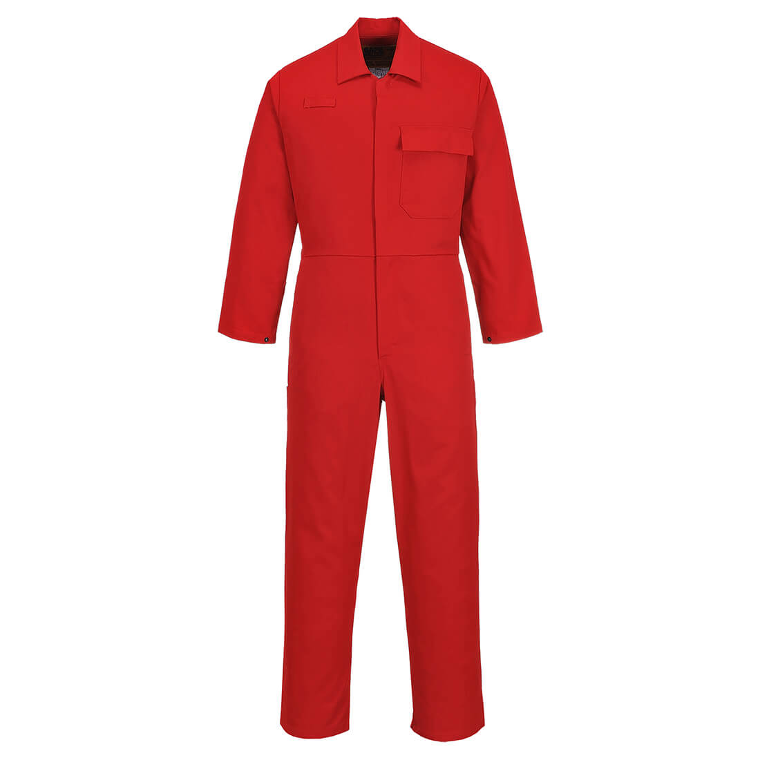 Photo of Safe Welder Mens Overall Red Medium 32