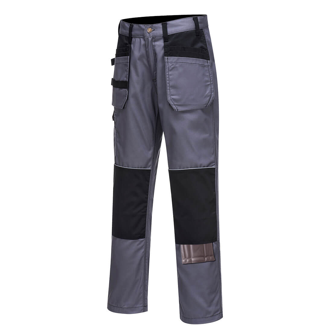 Photo of Portwest C720 Tradesman Holster Trousers Grey / Black 40