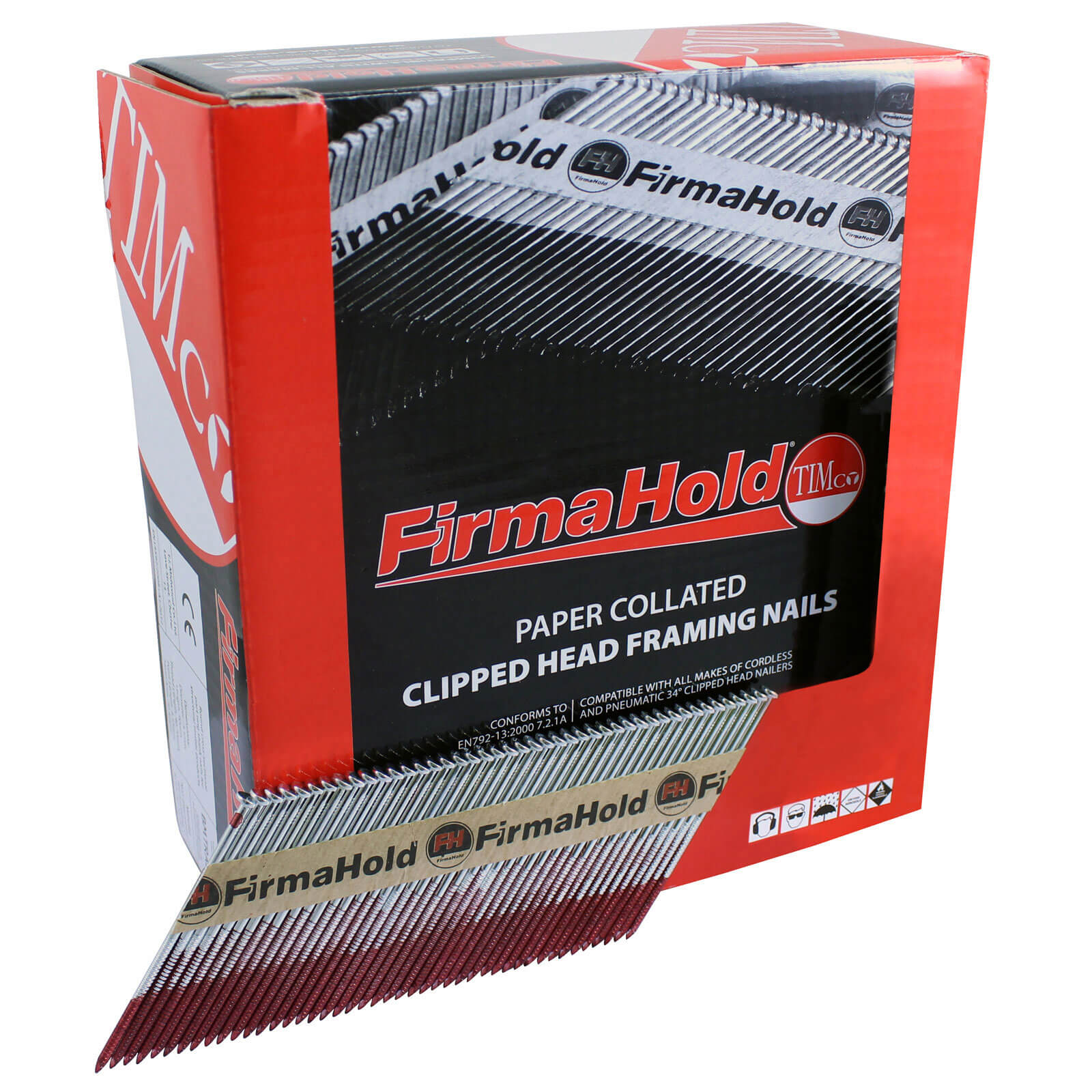 Photo of Firmahold First Fix Framing Straight Shank Galvanised Plus Nails 50mm Pack Of 3300