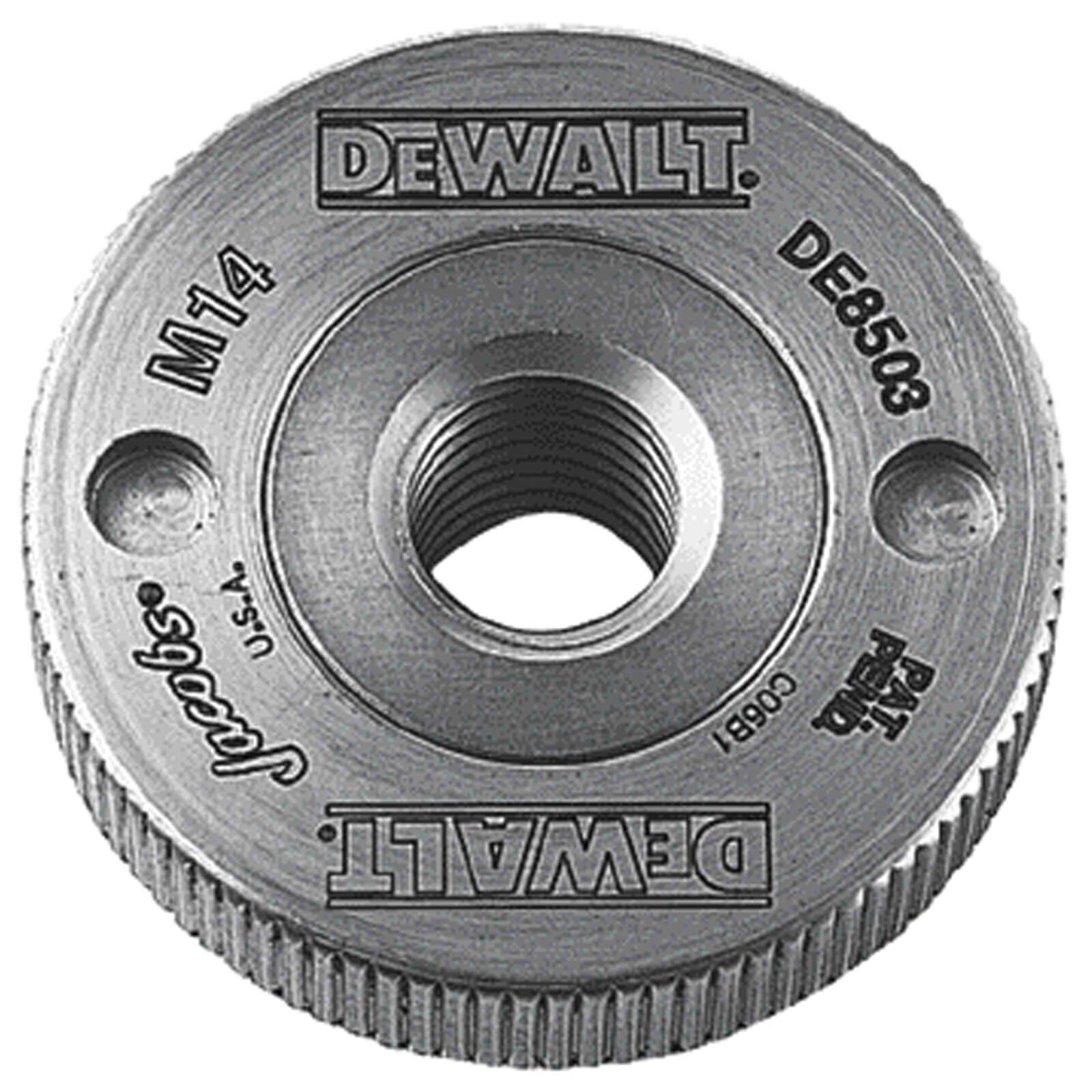 Photo of Dewalt De8503 Quick Release Angle Grinder Flange Nut