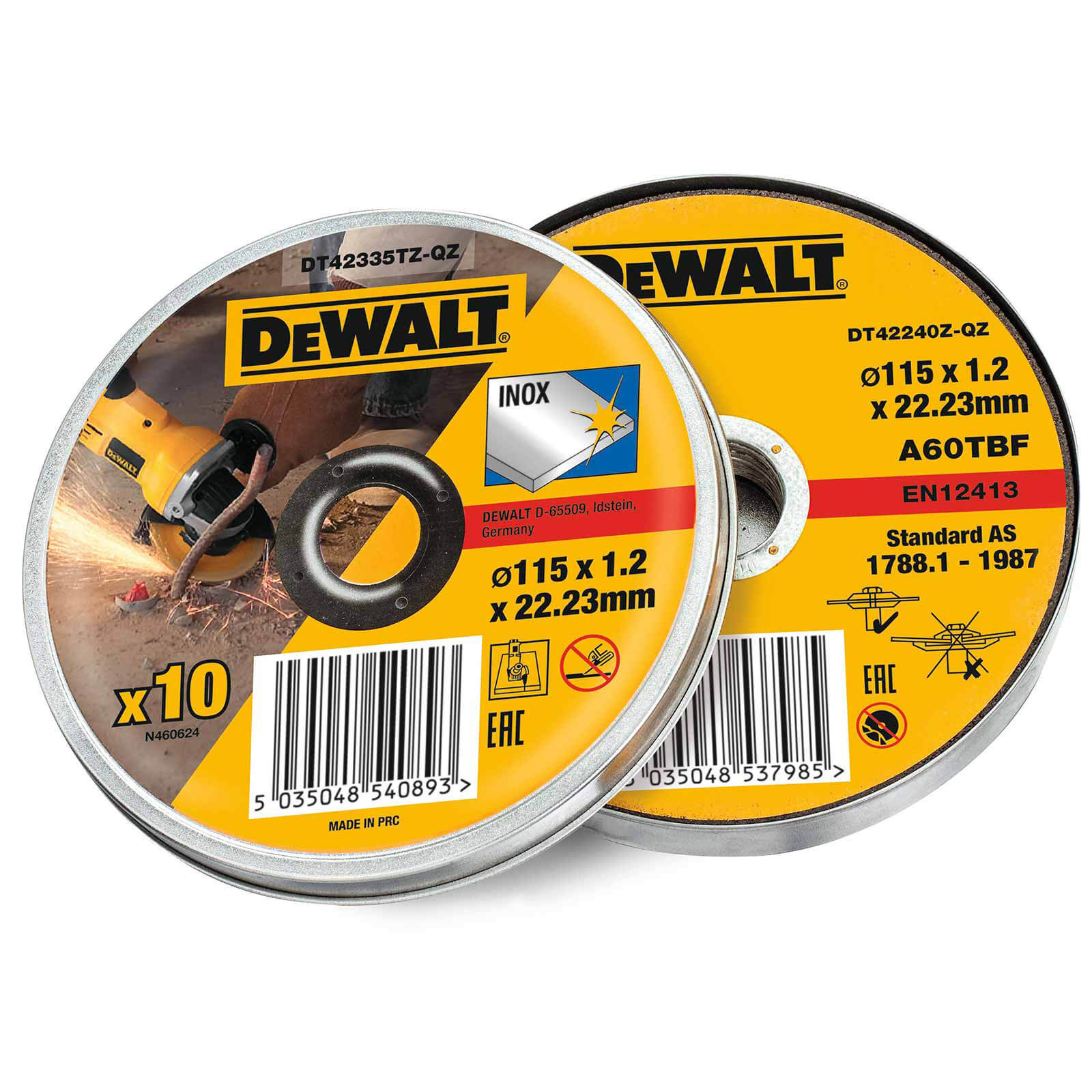 Photo of Dewalt Inox Thin Stainless Steel Cutting Disc 115mm