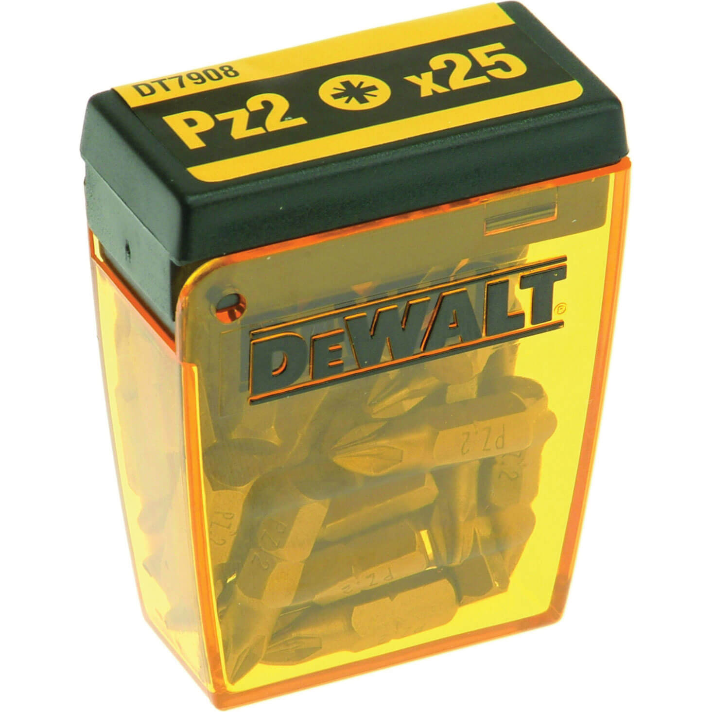 Photo of Dewalt Pozi Screwdriver Bits Pz2 25mm Pack Of 25
