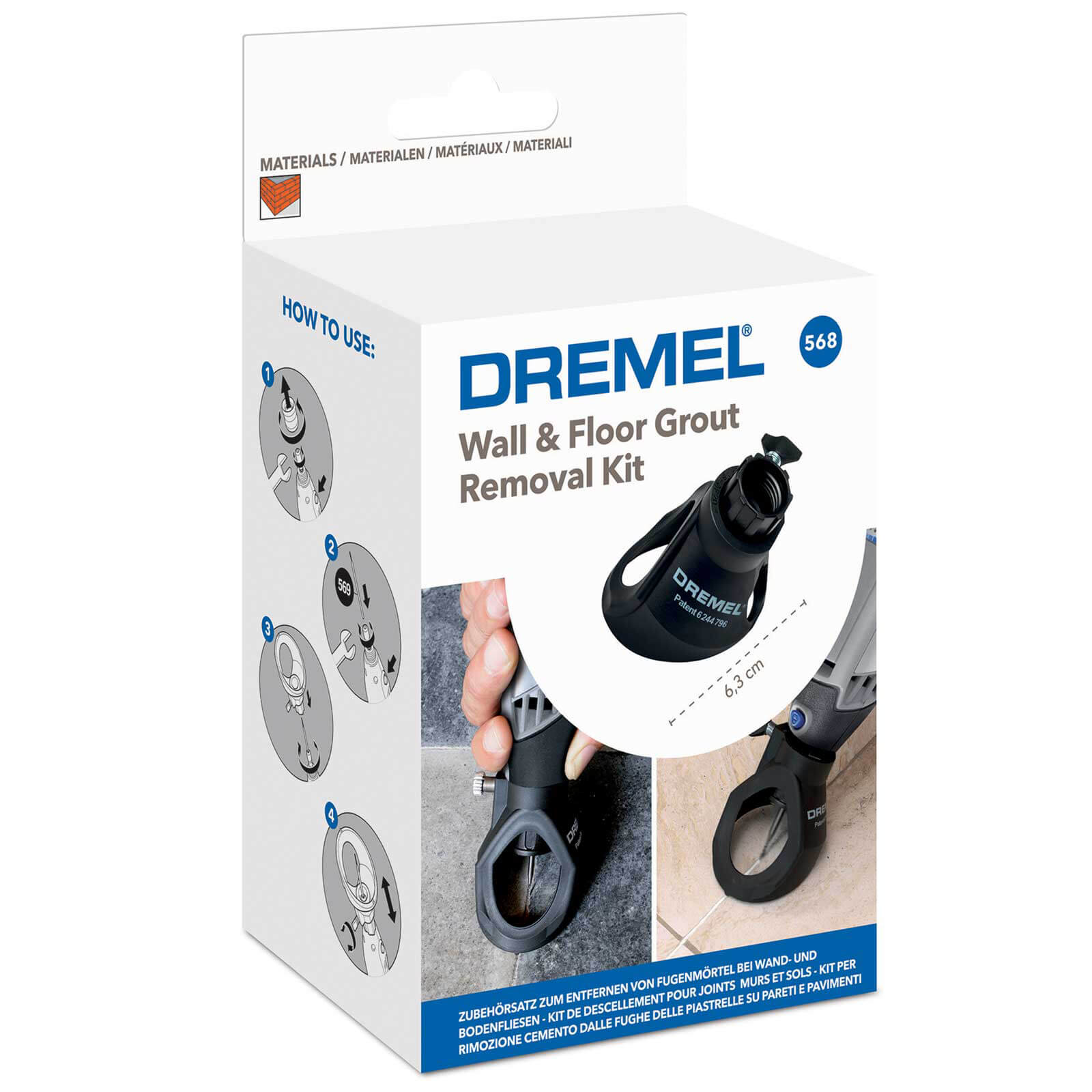 Photo of Dremel Rotary Multi Tool Grout Removal Kit