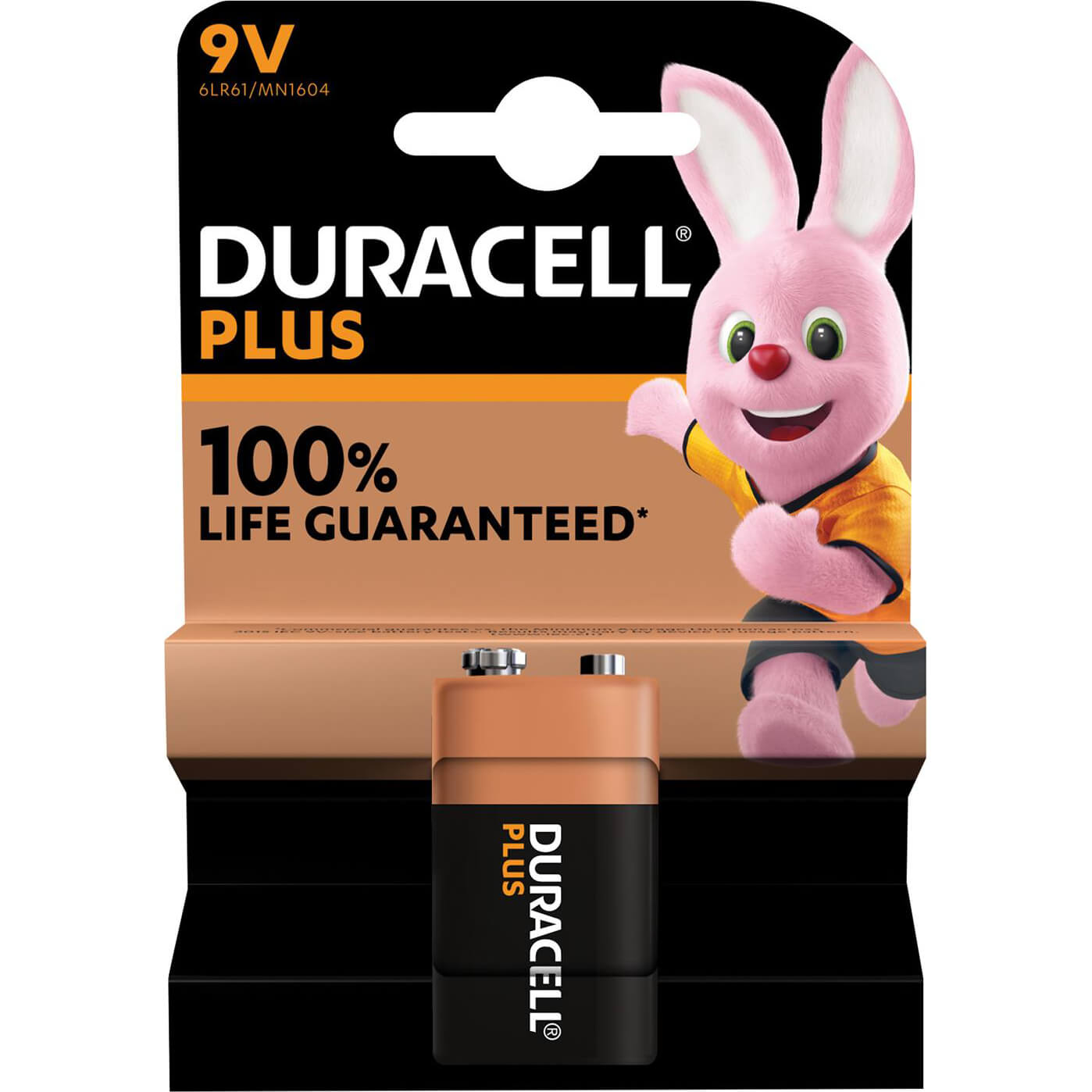 Photo of Duracell 9v Plus Power 100 Batteries Pack Of 1