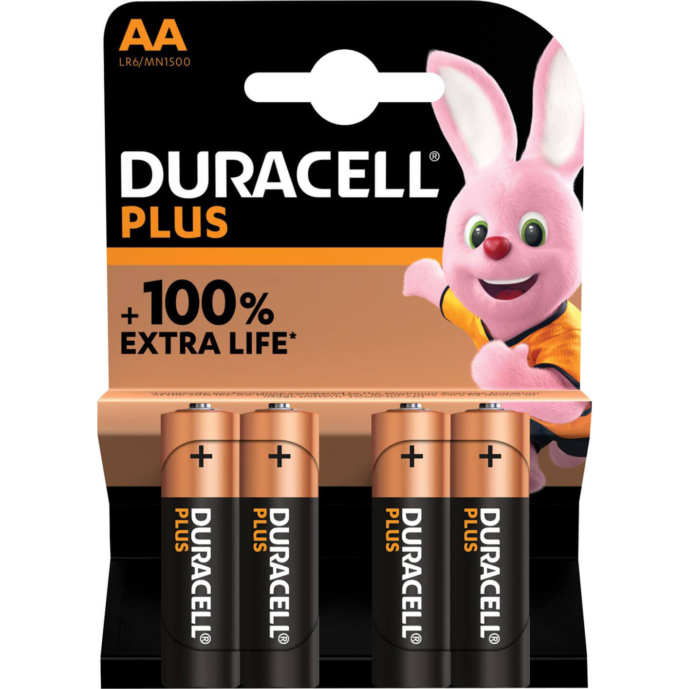 Photo of Duracell Aa Cell Plus Power 100 Batteries Pack Of 4