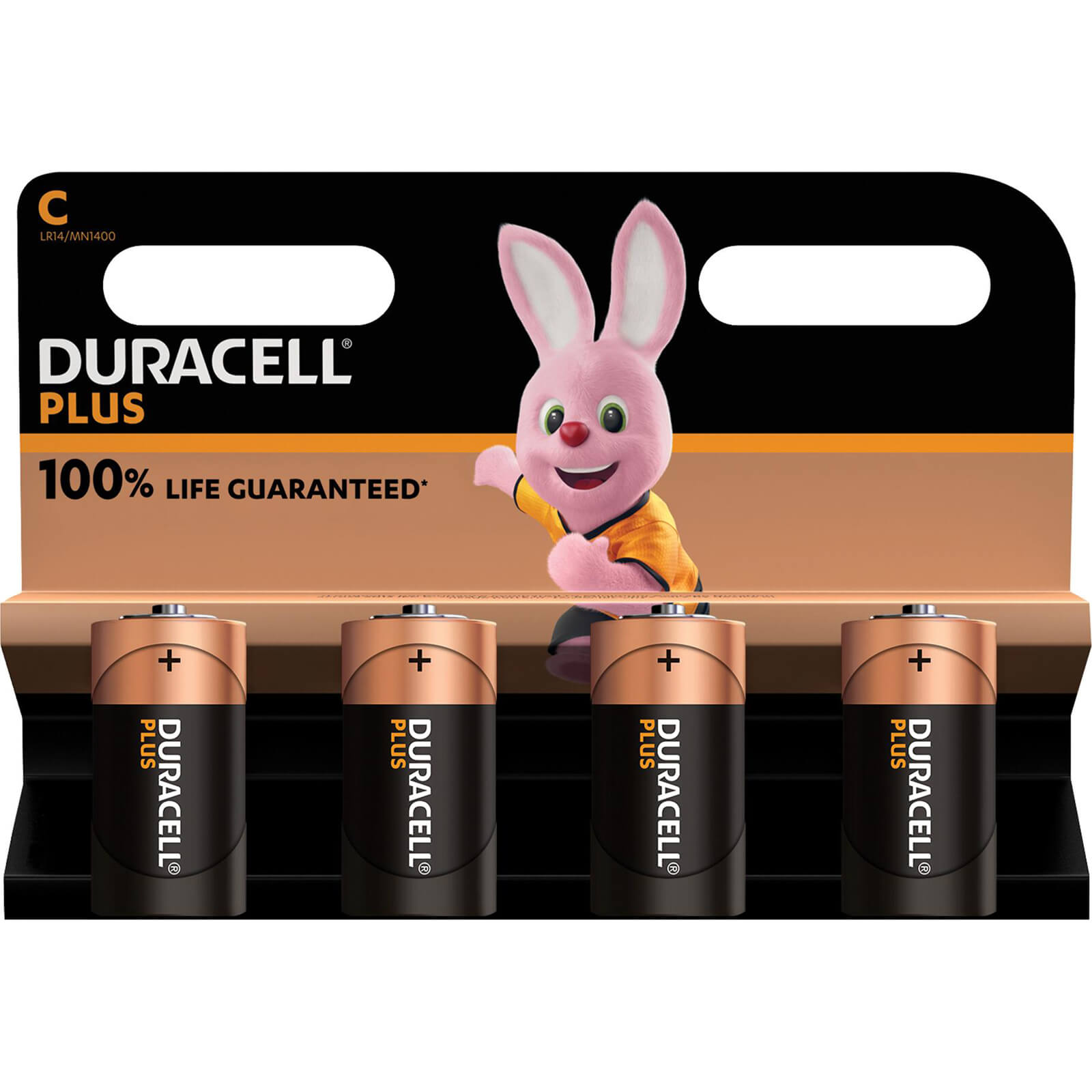 Photo of Duracell C Cell Plus Power 100 Batteries Pack Of 4