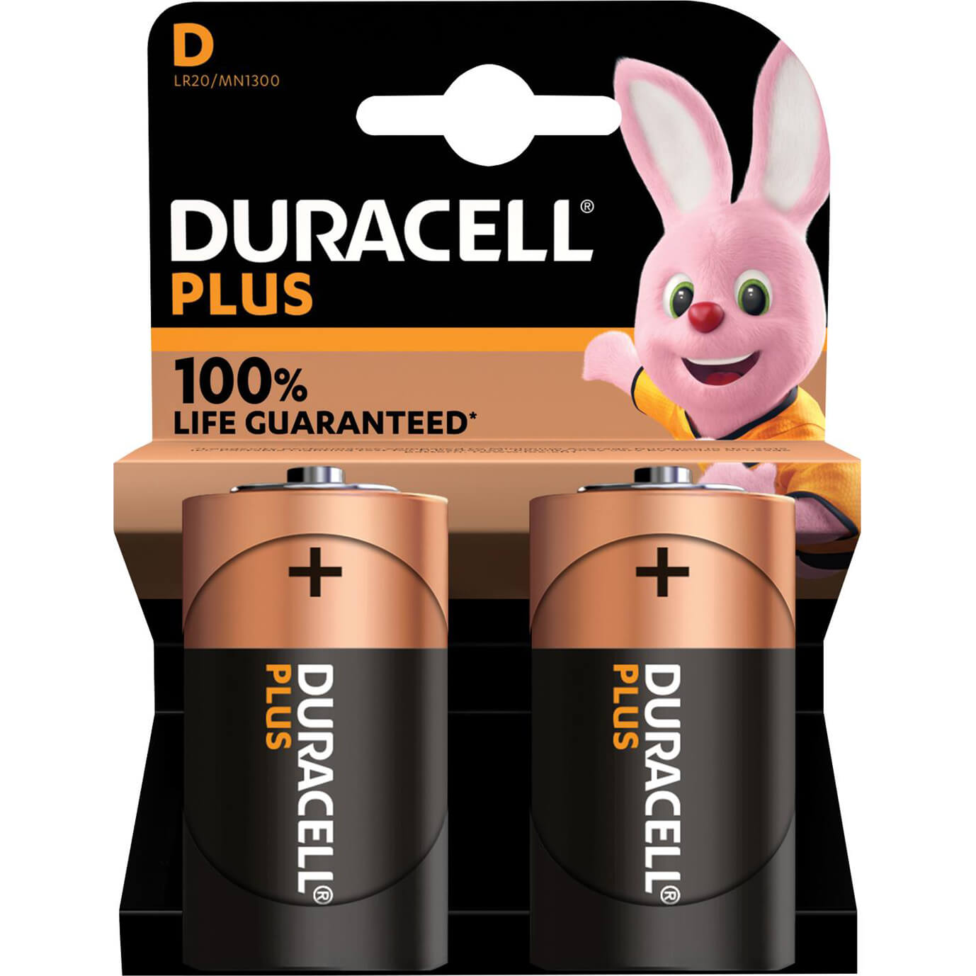 Photo of Duracell D Cell Plus Power 100 Batteries Pack Of 2