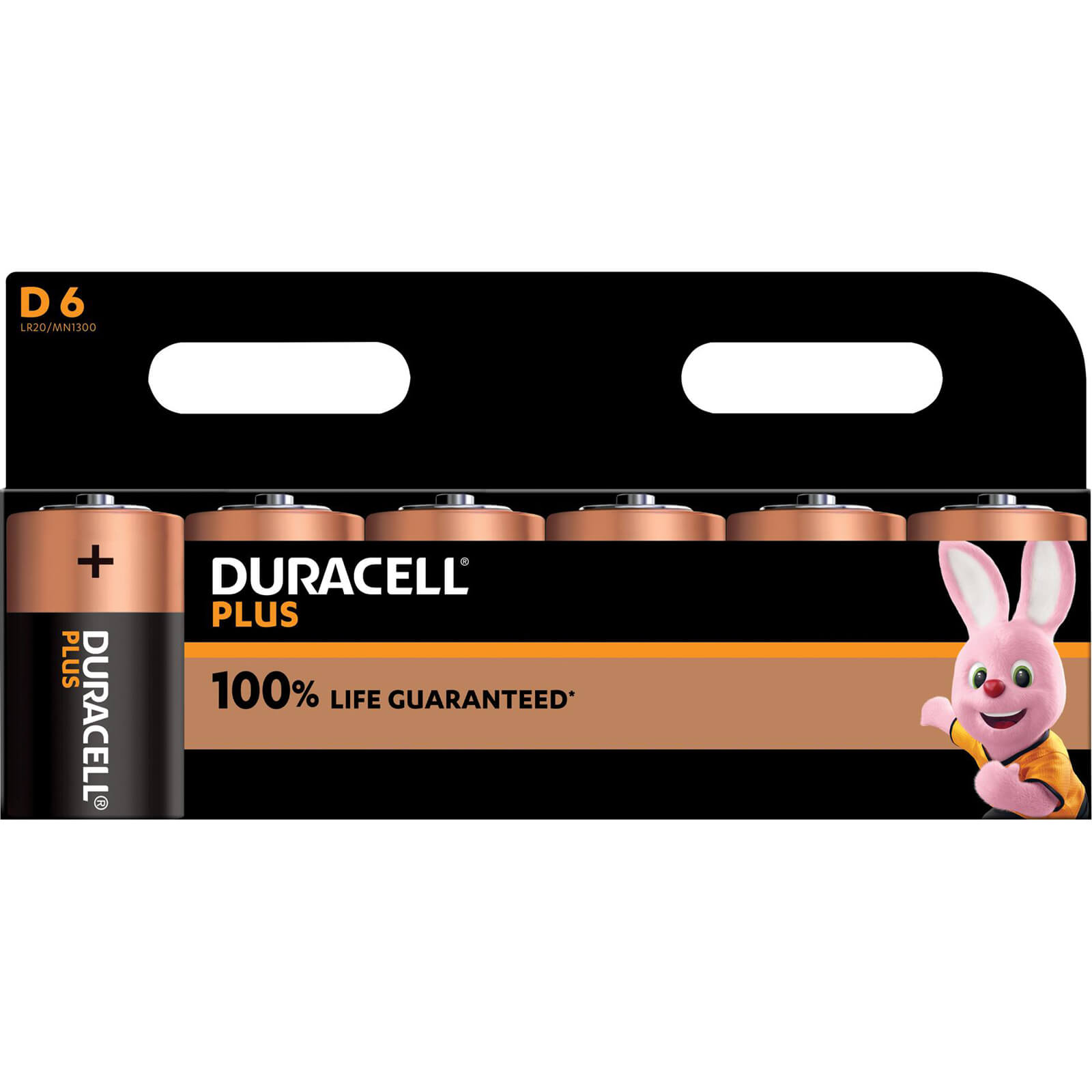 Photo of Duracell D Cell Plus Power 100 Batteries Pack Of 6