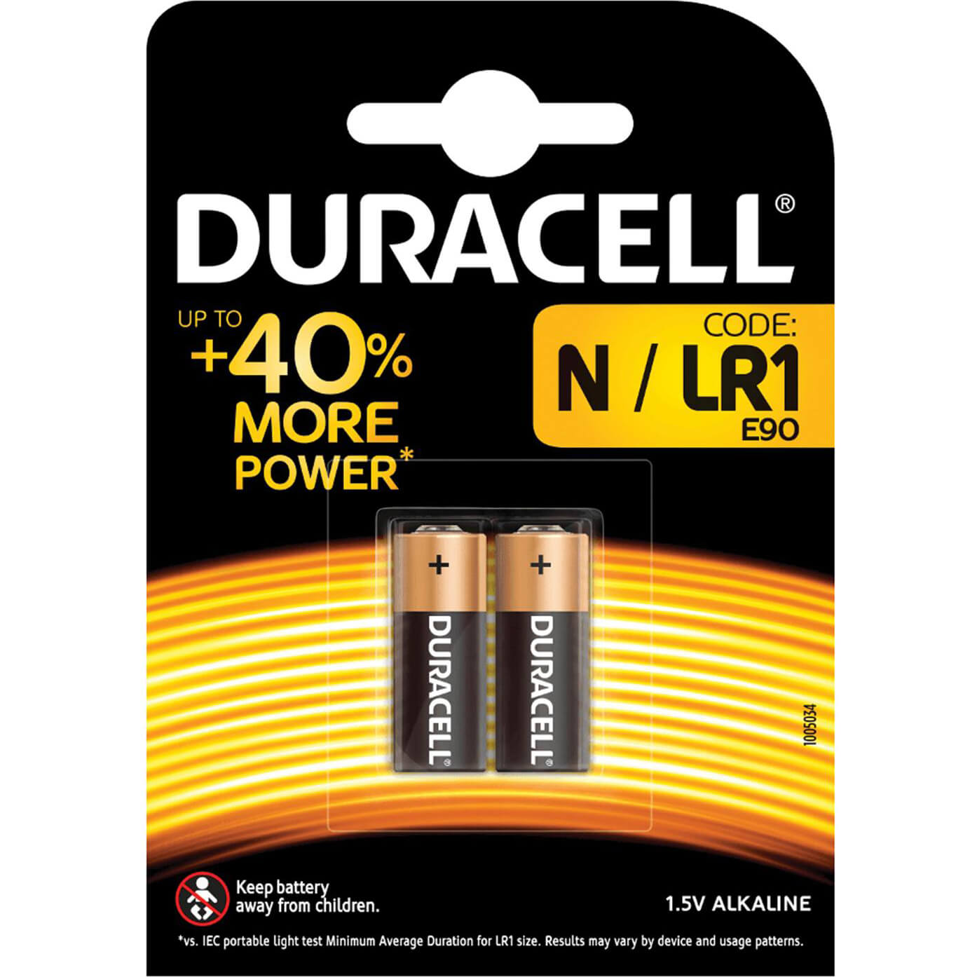 Photo of Duracell Lr1 Electronic Battery Pack Of 2