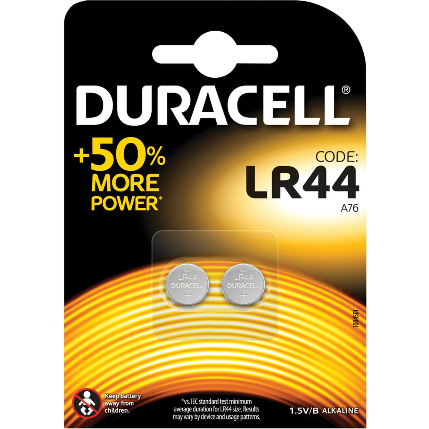 Photo of Duracell Lr4 A76 Button Battery Pack Of 2