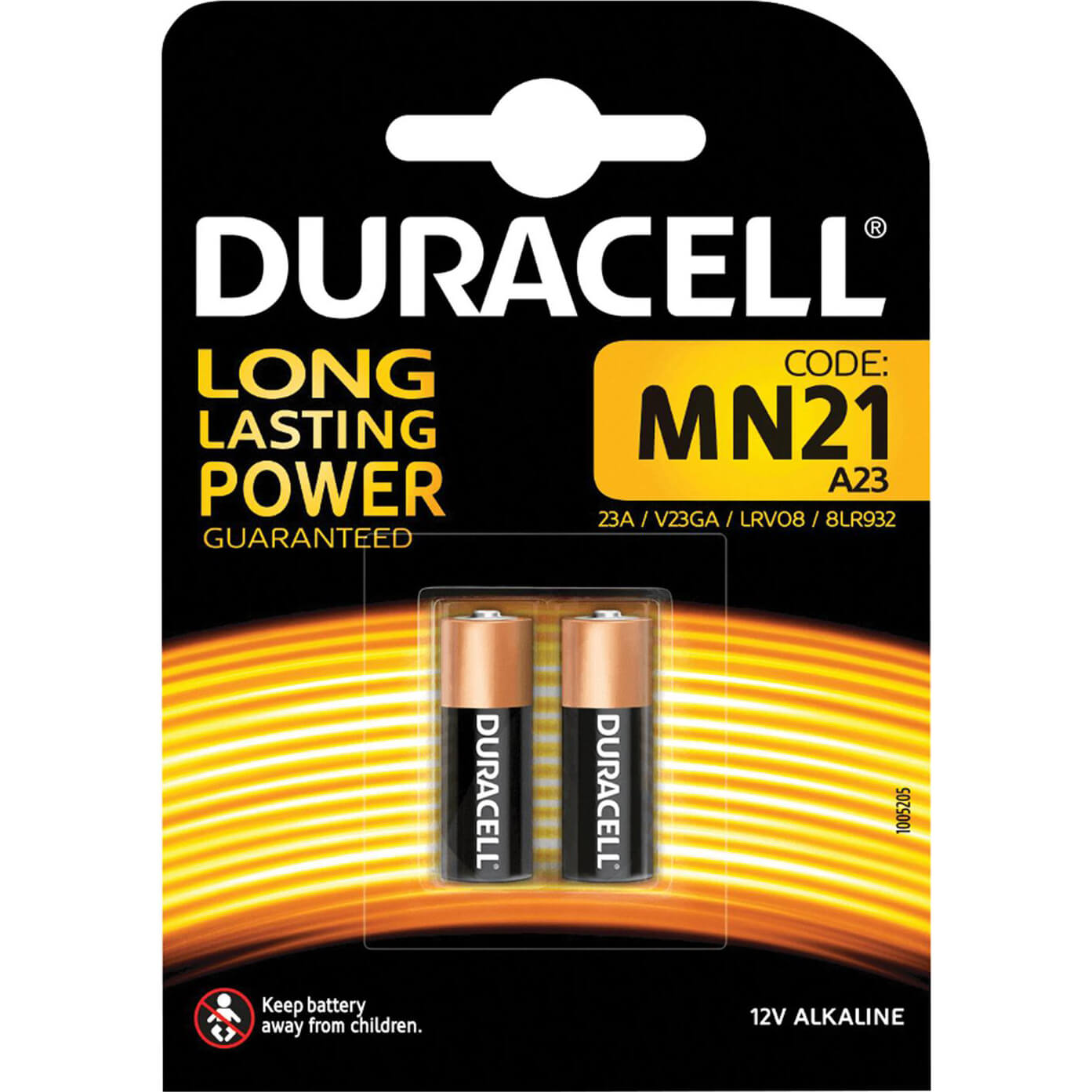 Photo of Duracell Mn21 A23 Lrv08 Battery Pack Of 2