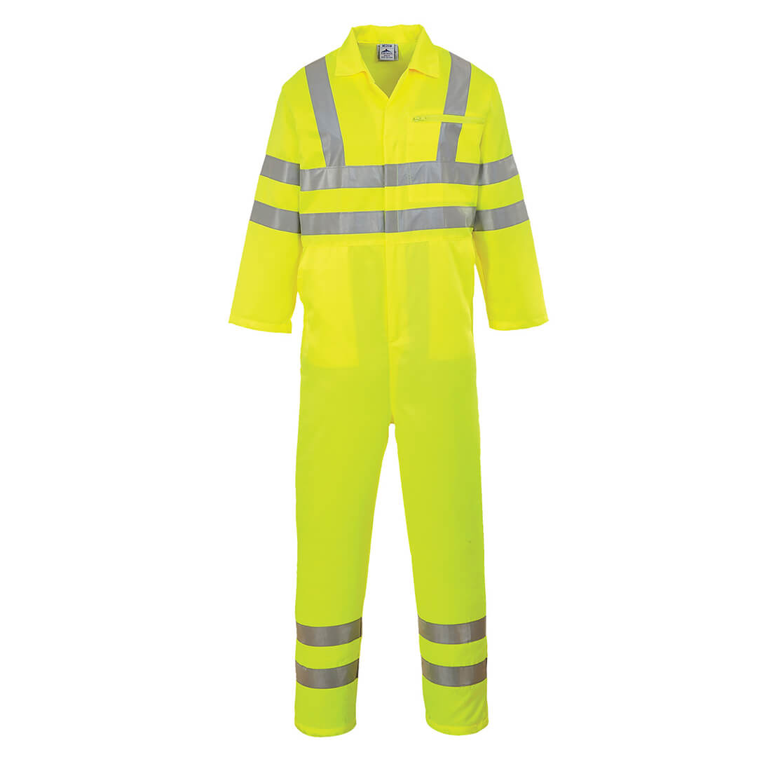 Photo of Portwest Class 3 Hi Vis Poly Cotton Overall Yellow 2xl