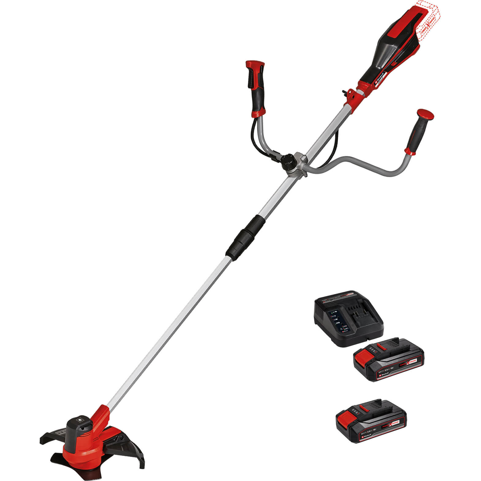Photo of Einhell Agillo 18/200 18v Cordless Split Shaft Brush Cutter And Line Trimmer 200/300mm 2 X 2.5ah Li-ion Charger