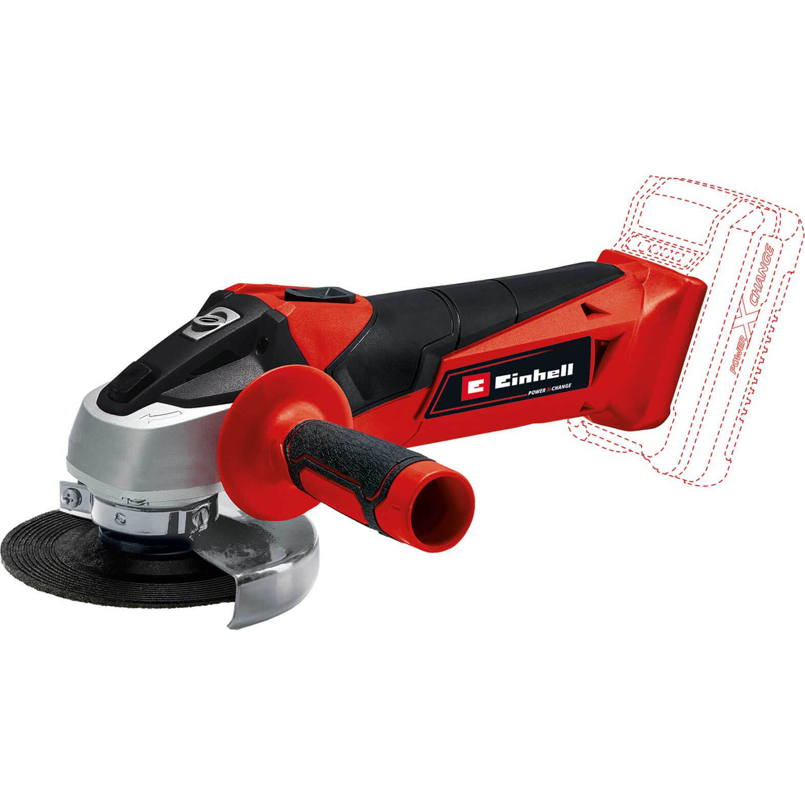 Photo of Einhell Tc-ag 18/115 Li Angle Grinder 115mm No Batteries No Charger No Case