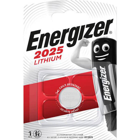 Photo of Energizer Cr2025 Coin Lithium Battery Pack Of 1