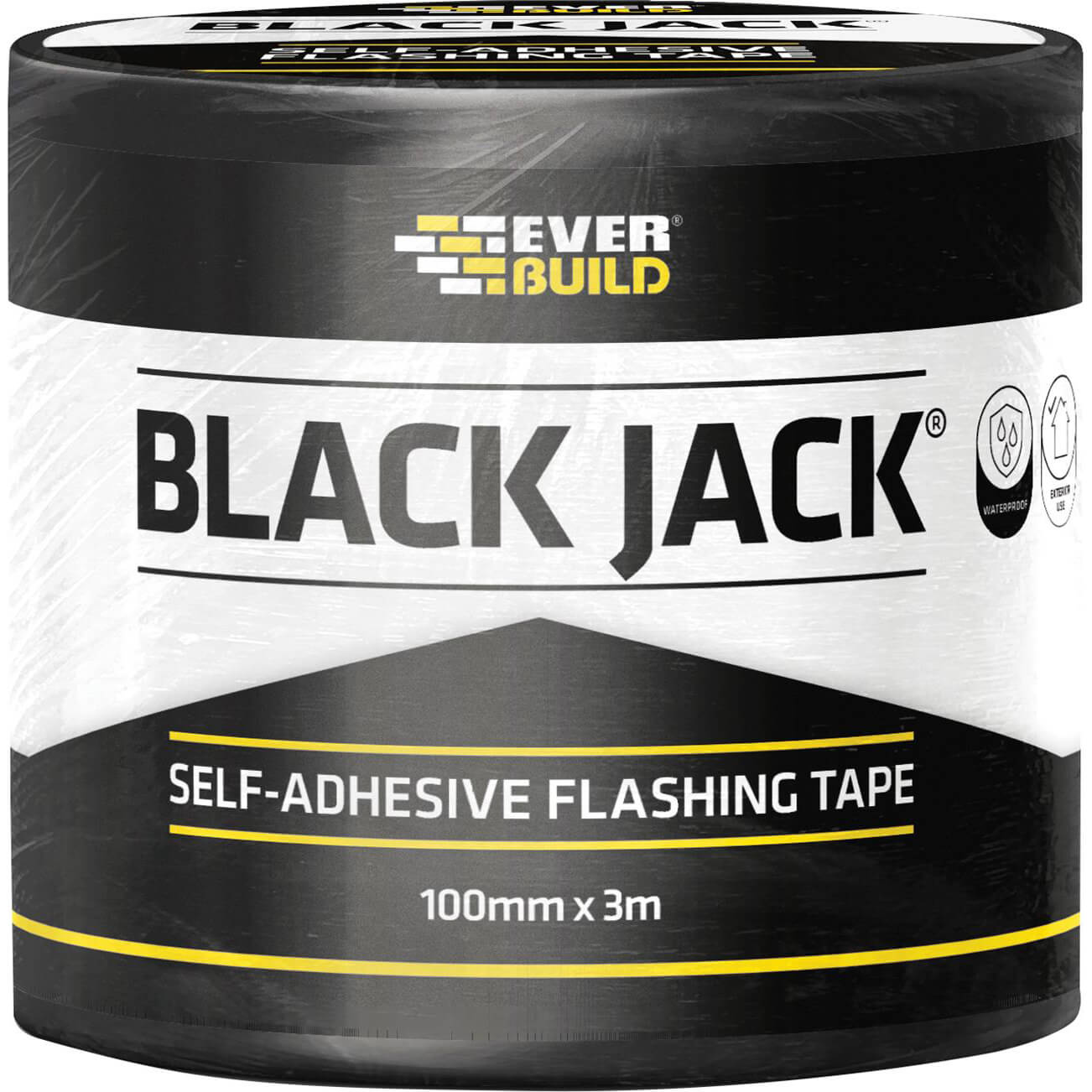 Photo of Everbuild Black Jack Diy Flashing Tape 100mm 3m