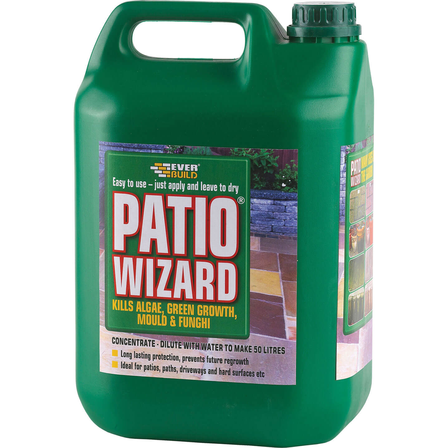 Photo of Everbuild Patio Wizard Mould And Fungus Remover Concentrate 5l