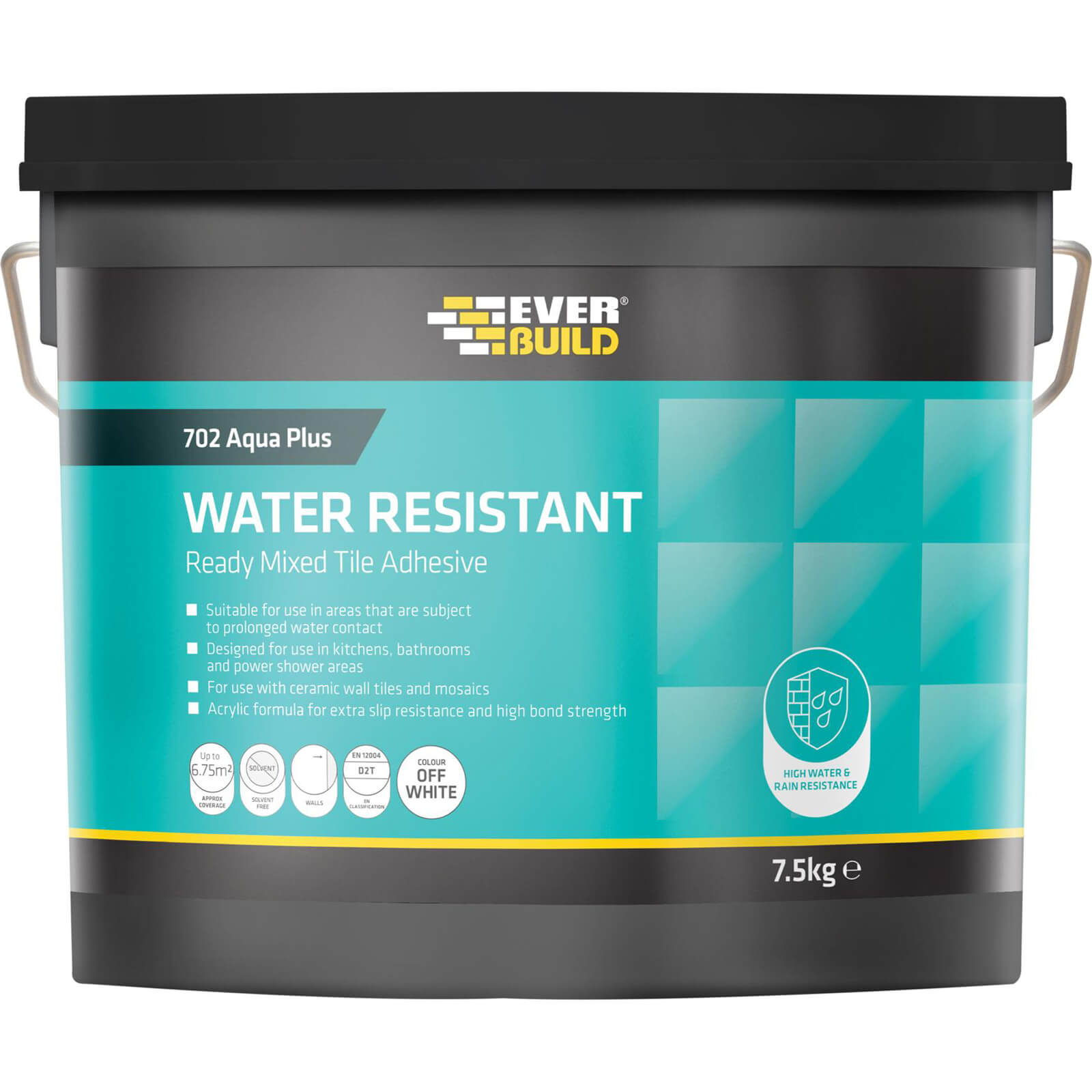 Photo of Everbuild Water Resistant Tile Adhesive 5l