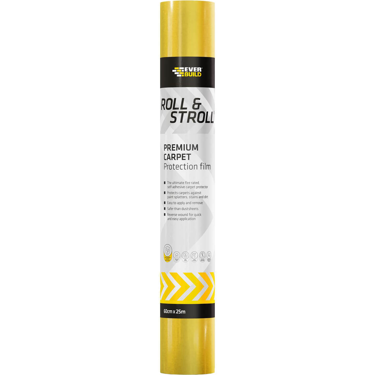 Photo of Everbuild Roll And Stroll Premium Carpet Protector 600mm 20m