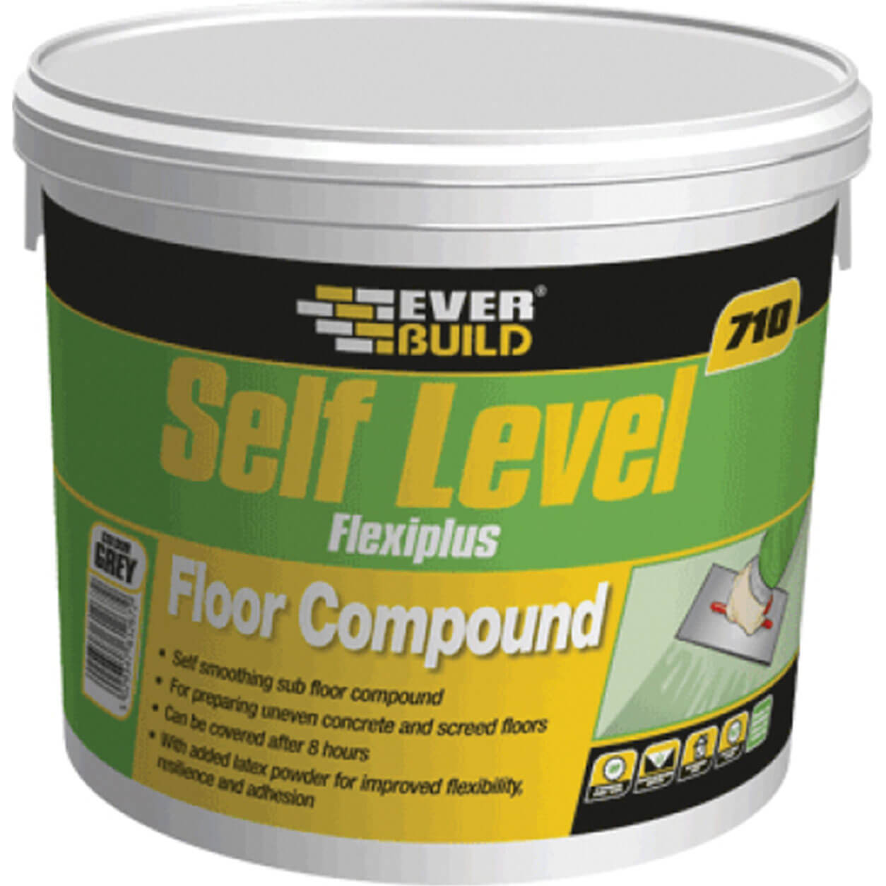 Everbuild 710 Self Level Flexiplus Floor Compound Cement