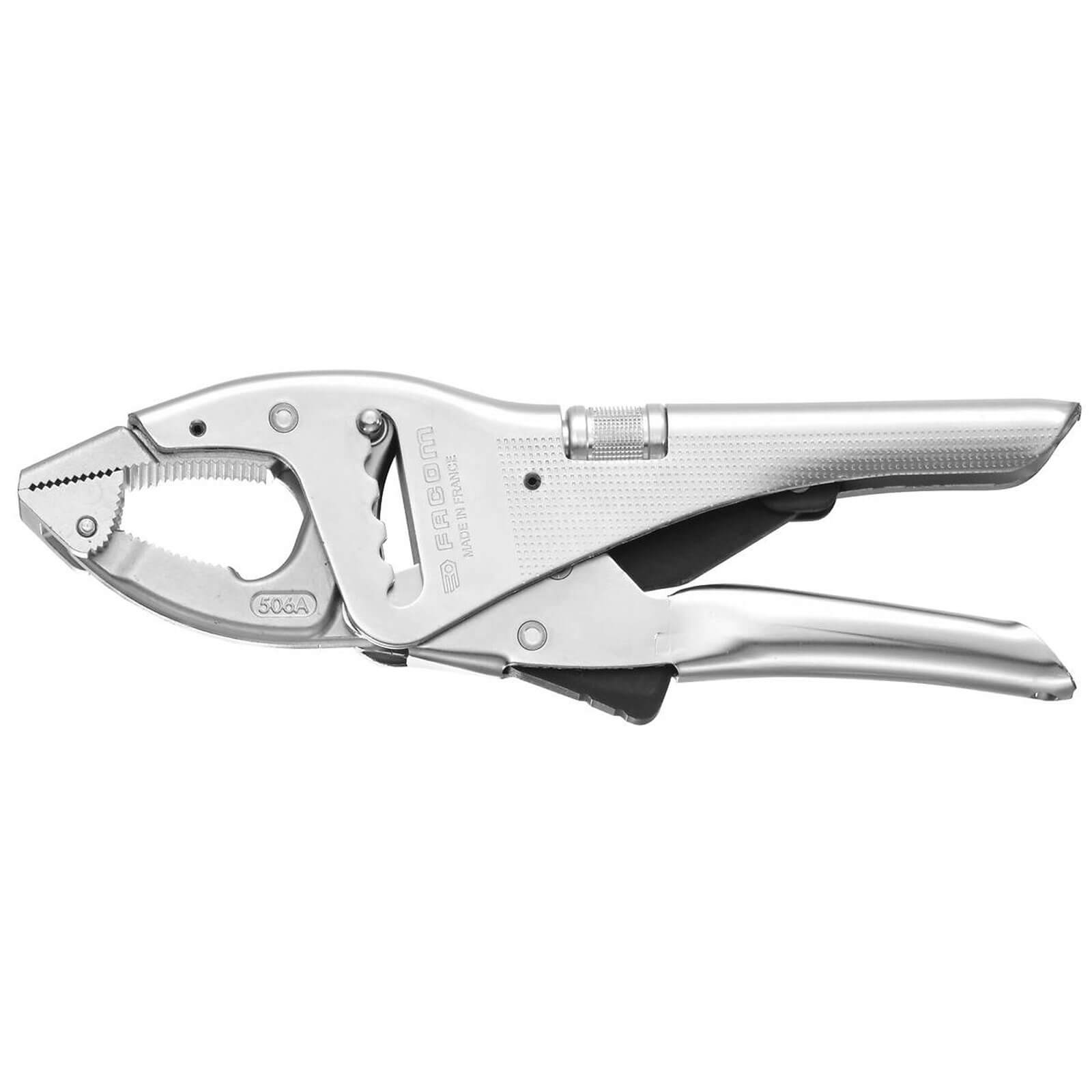 Photo of Facom Hinged Tip Slip Joint Locking Pliers 250mm