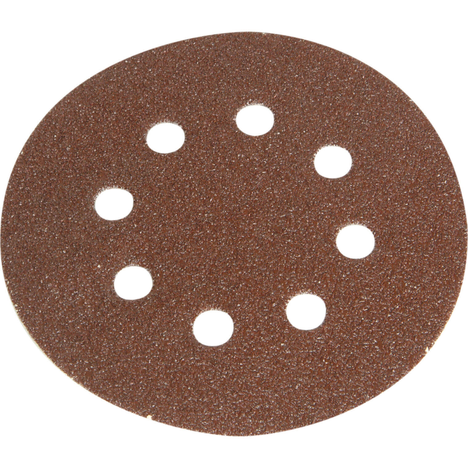 Photo of Faithfull 125mm Hook And Loop Perforated Sanding Discs 125mm Coarse Pack Of 5
