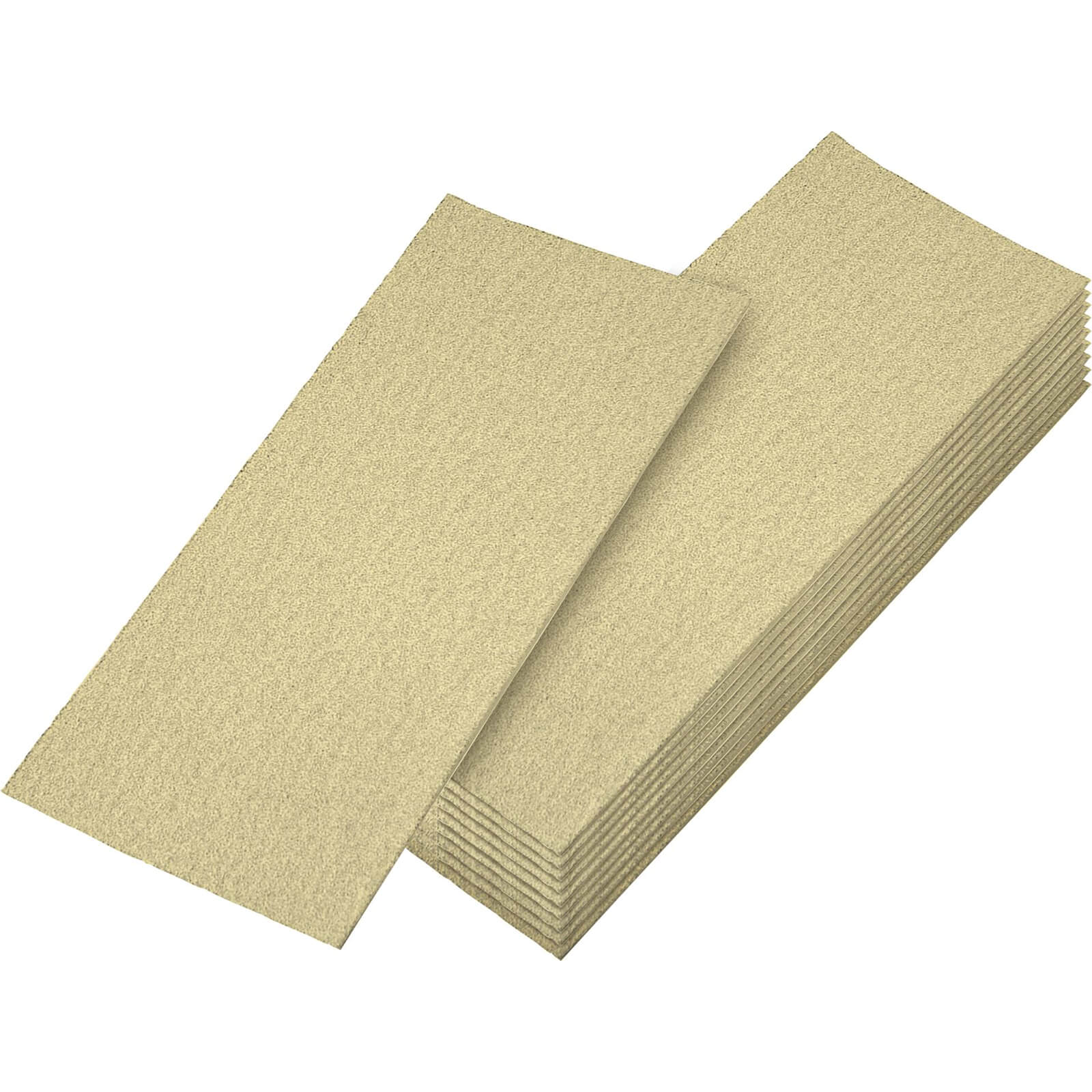 Photo of Faithfull Clip On 1/2 Sanding Sheets 115mm X 280mm Coarse Pack Of 5