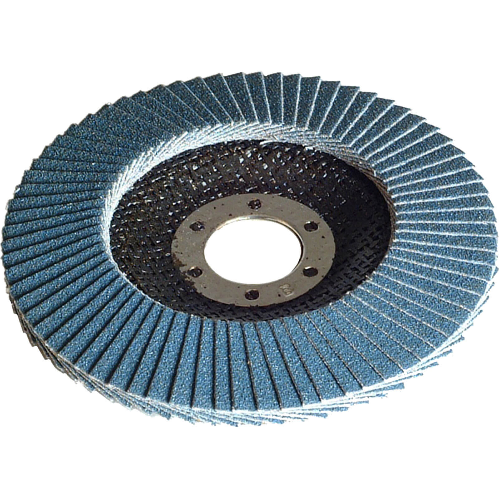 Photo of Faithfull Zirconium Abrasive Flap Disc 100mm Coarse