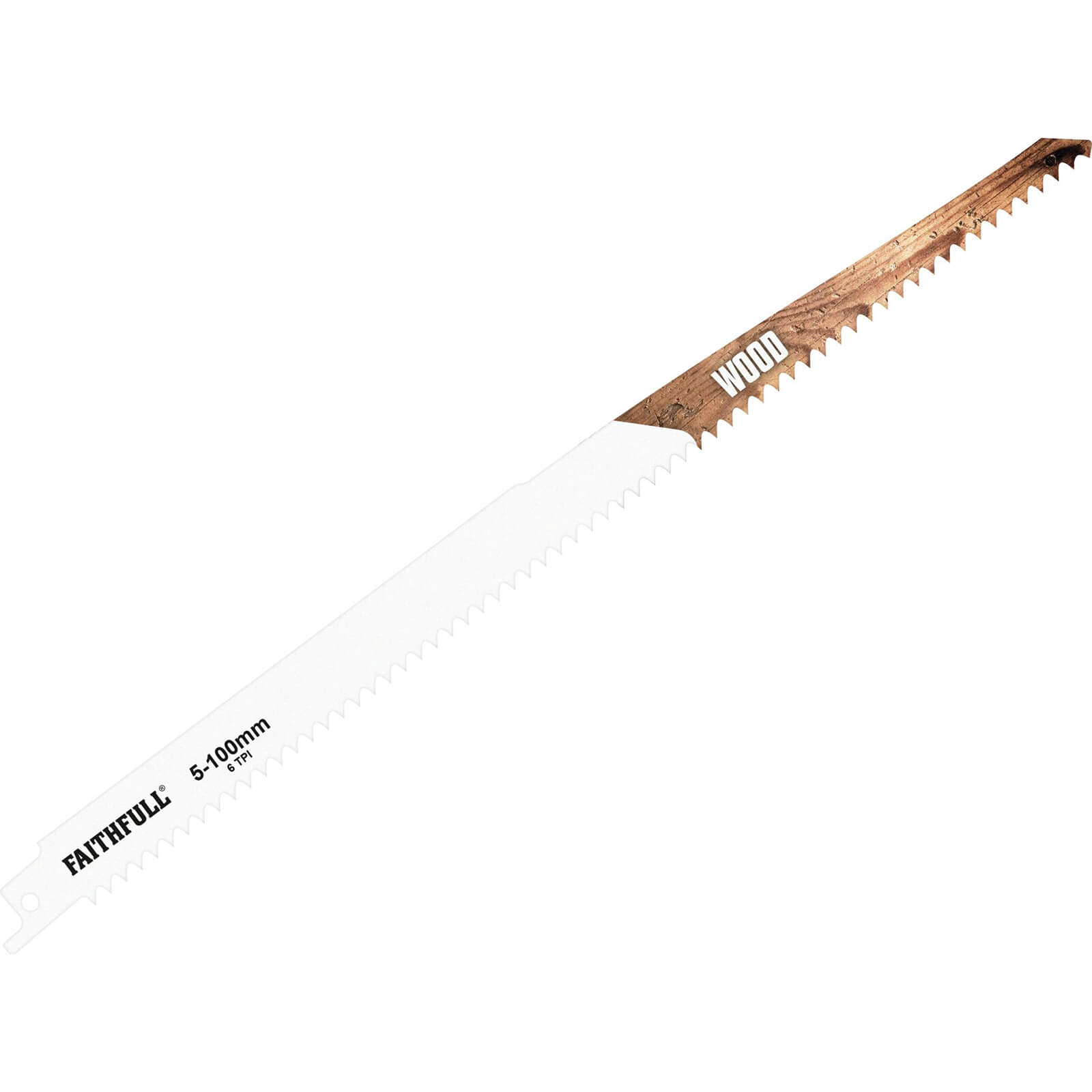 Photo of Faithfull S1411 Wood Reciprocating Saw Blades 300mm Pack Of 5
