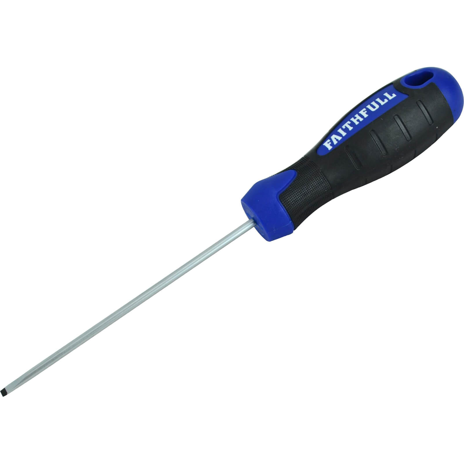 Photo of Faithfull Soft Grip Terminal Slotted Tip Screwdriver 3mm 100mm