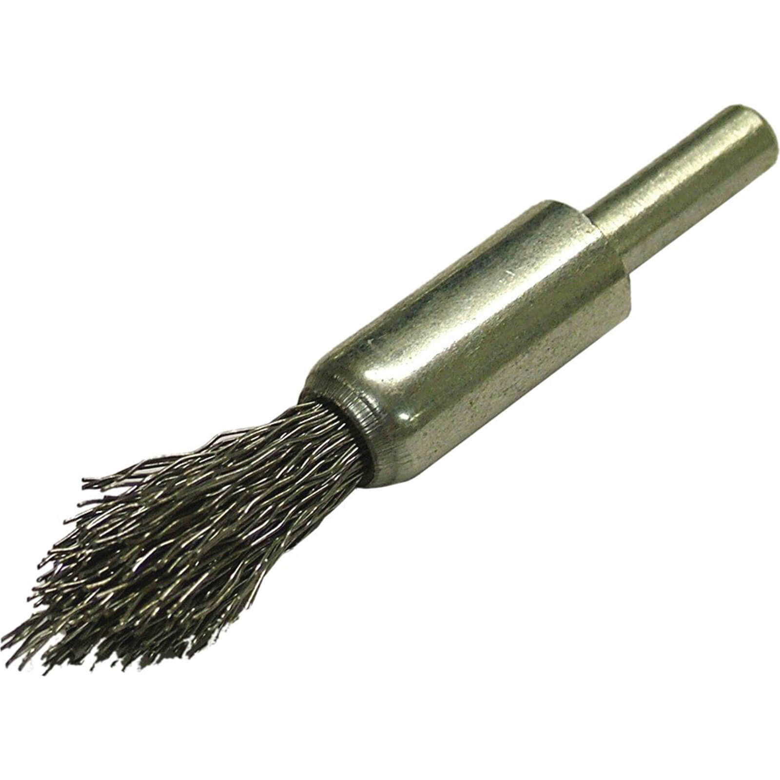 Photo of Faithfull Point End Crimped Wire Brush 12mm 6mm Shank