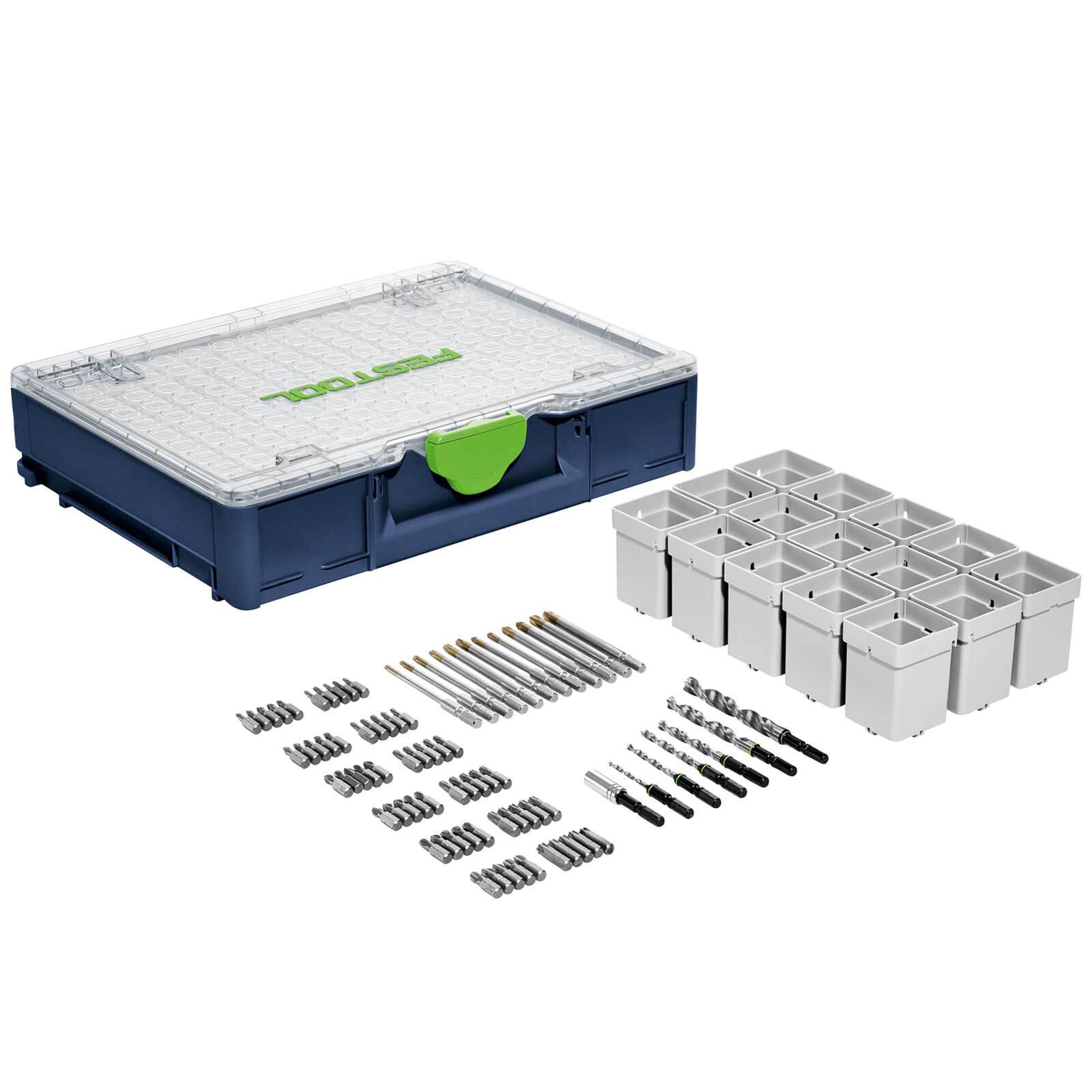 Photo of Festool 89 Piece Systainer Centrotec Organizer Case