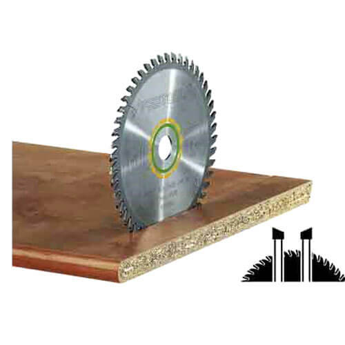 Photo of Festool Fine Tooth Wood Cutting Ts55 Plunge Saw Blade 260mm 80t 30mm