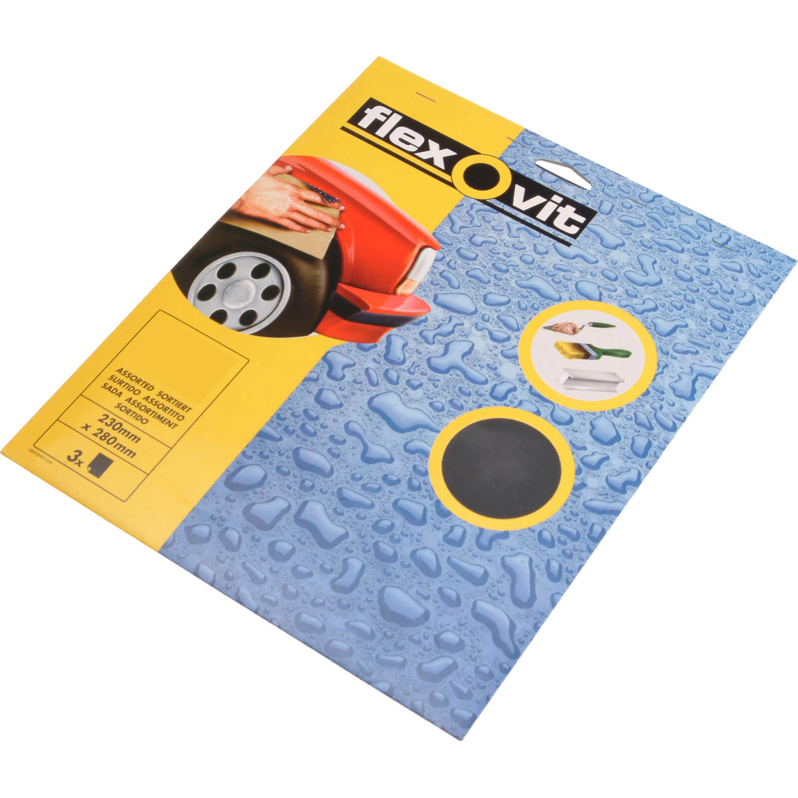 Photo of Flexovit Waterproof Sandpaper 400g Pack Of 25