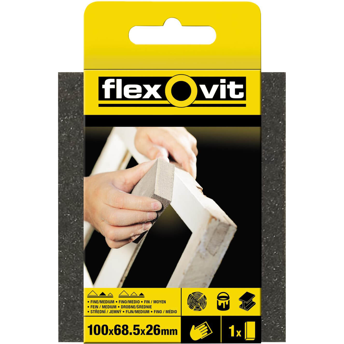 Photo of Flexovit Sanding Sponge Fine/medium