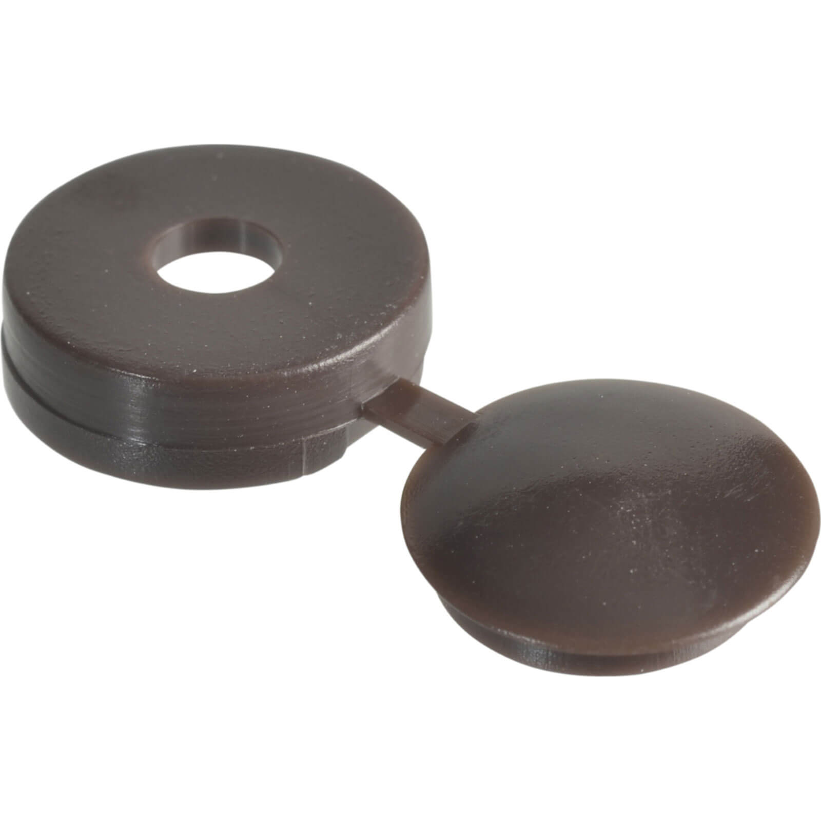 Photo of Forgefix Hinged Screw Cover Caps Dark Brown Pack Of 20