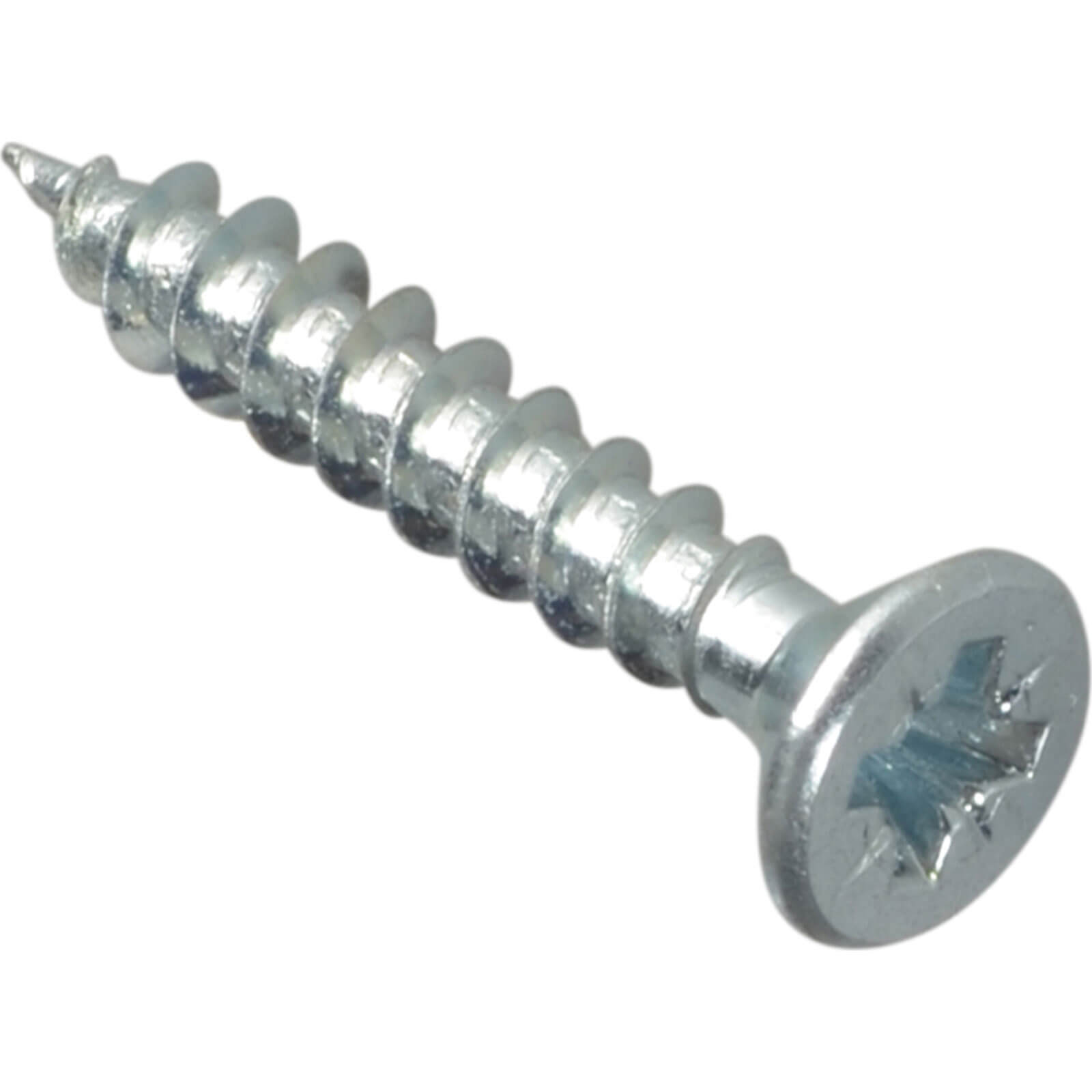 Photo of Forgefix Multi Purpose Zinc Plated Screws 4mm 25mm Pack Of 35