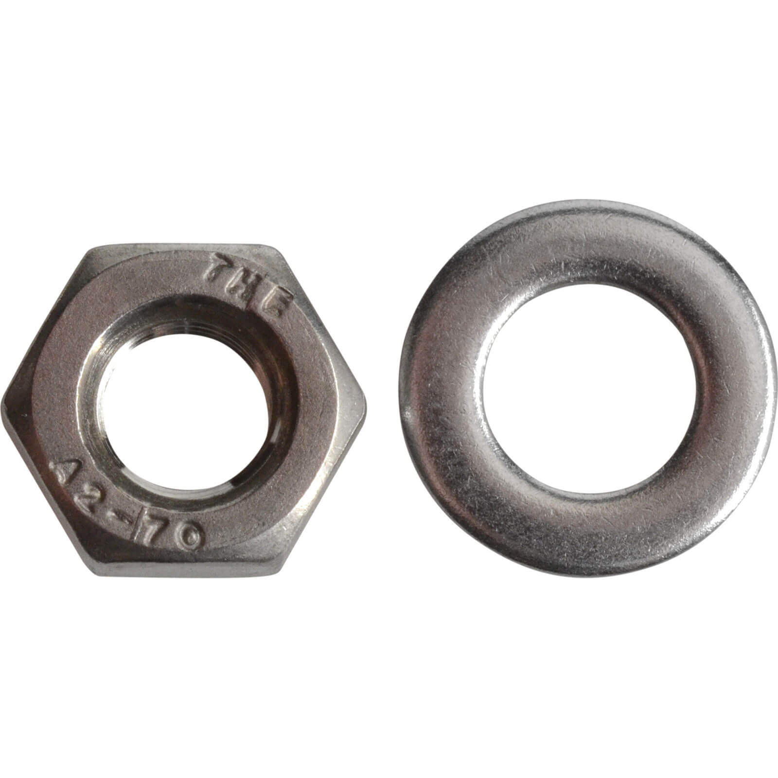 Photo of Forgefix A2 Stainless Steel Nuts And Washers M6 Pack Of 20