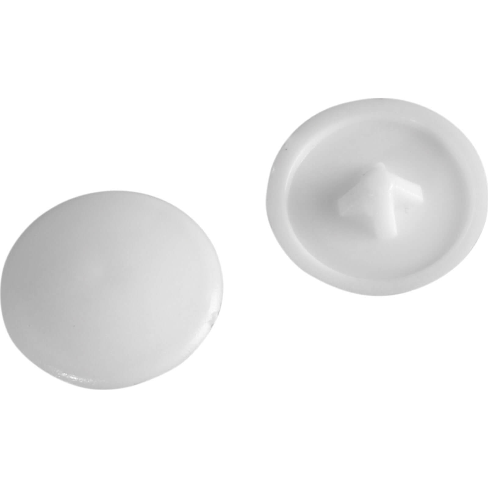 Photo of Forgefix Pozi Screw Cover Caps White Pack Of 50