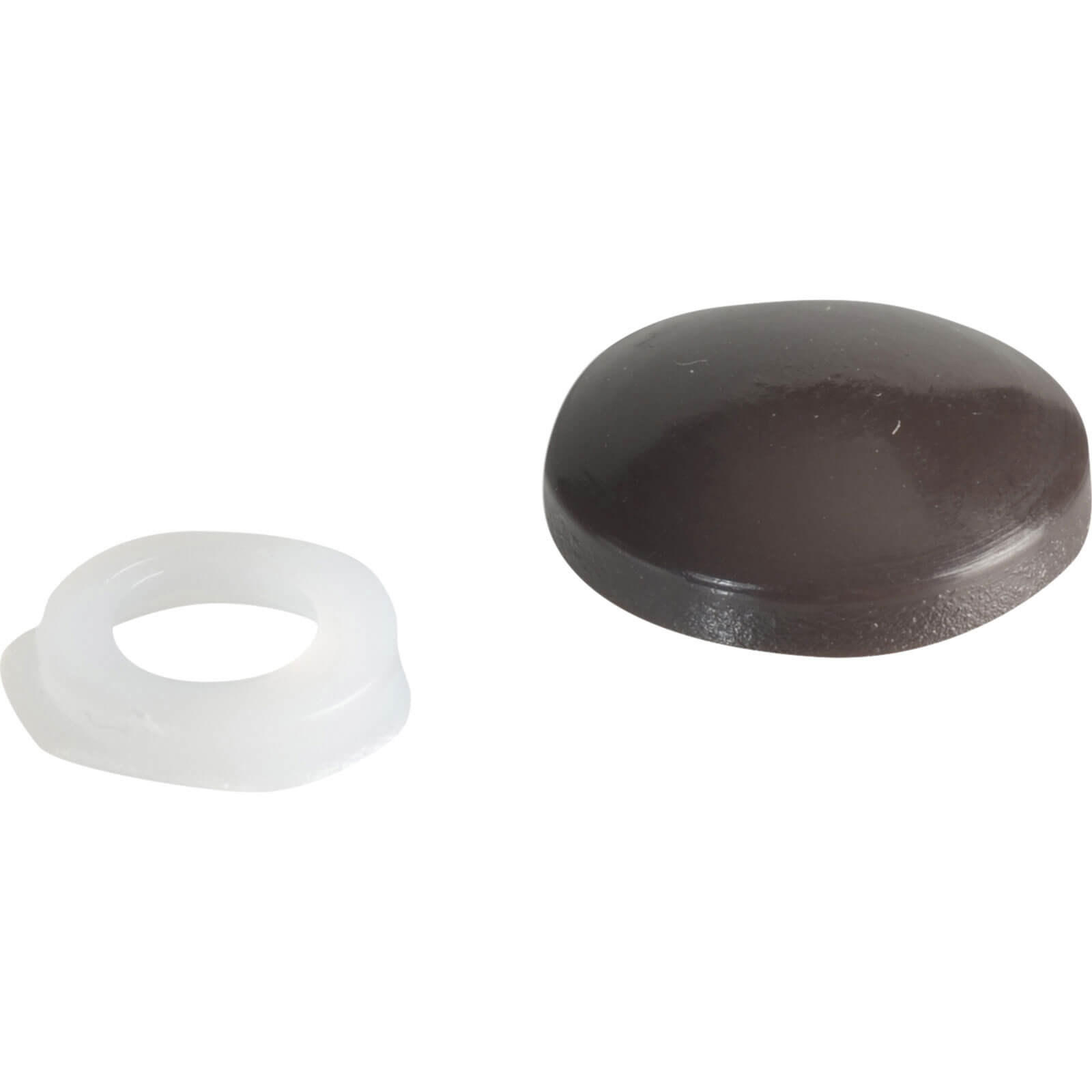 Photo of Forgefix Domed Screw Cover Caps Dark Brown Pack Of 20