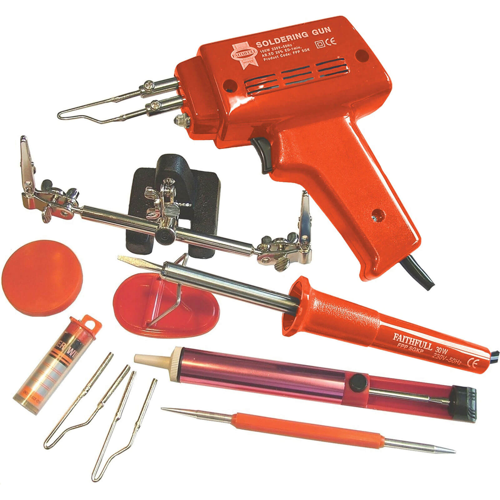 Photo of Faithfull Sk300m Soldering Gun And Iron Kit