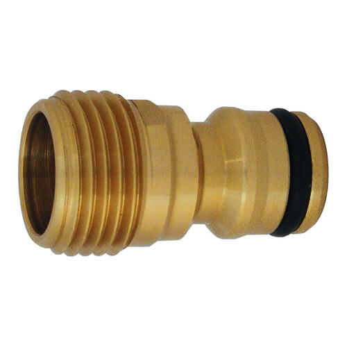 Photo of Ck Brass Internal Female Threaded Tap Hose Connector 12.5mm