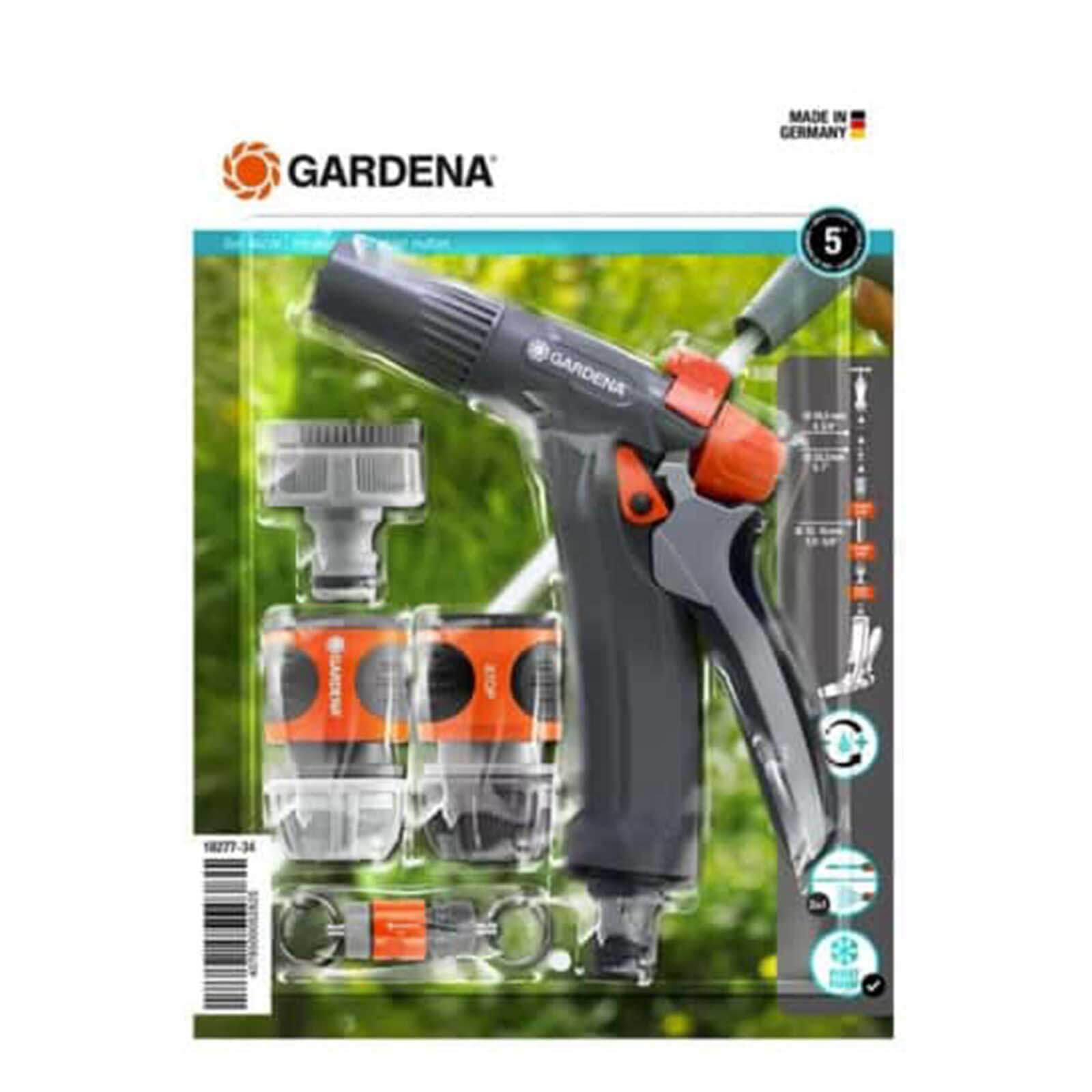 Photo of Gardena Original 4 Piece Basic Cleaning Spray Gun Set
