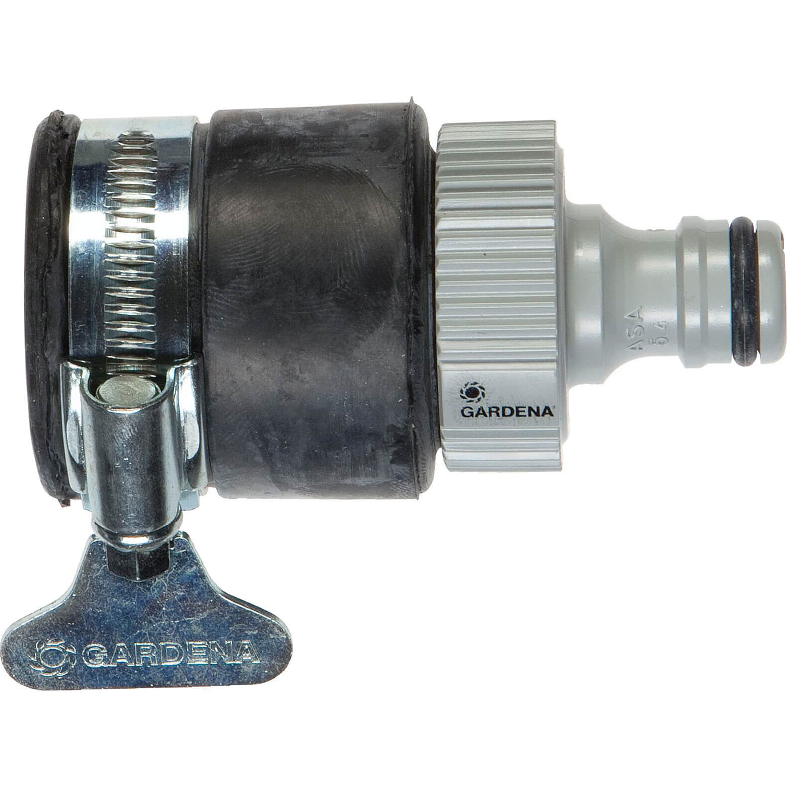 Photo of Gardena Original Adjustable Hose Pipe Round Tap Connector 15mm - 20mm