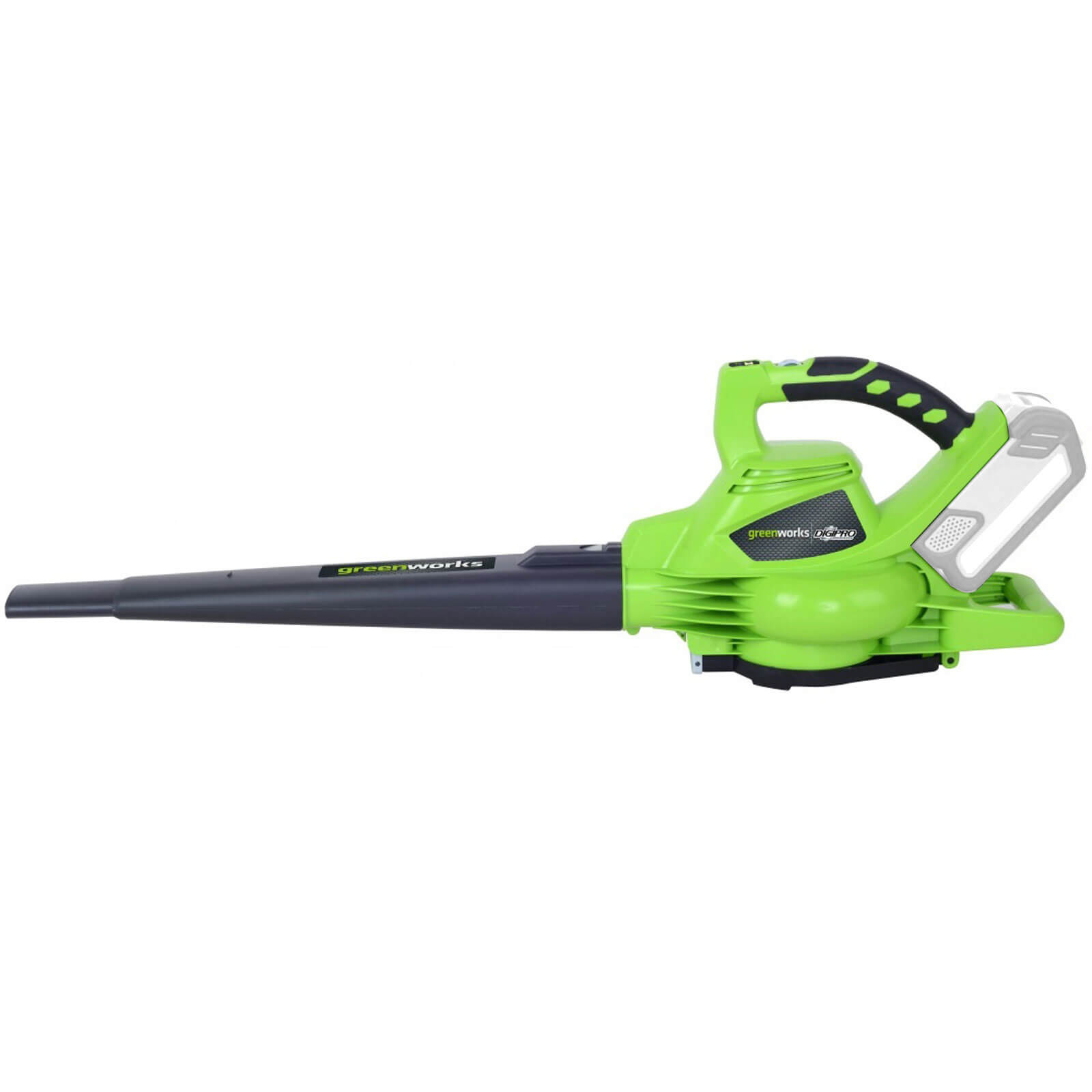 Photo of Greenworks Gd40bv 40v Cordless Brushless Garden Vacuum And Leaf Blower No Batteries No Charger