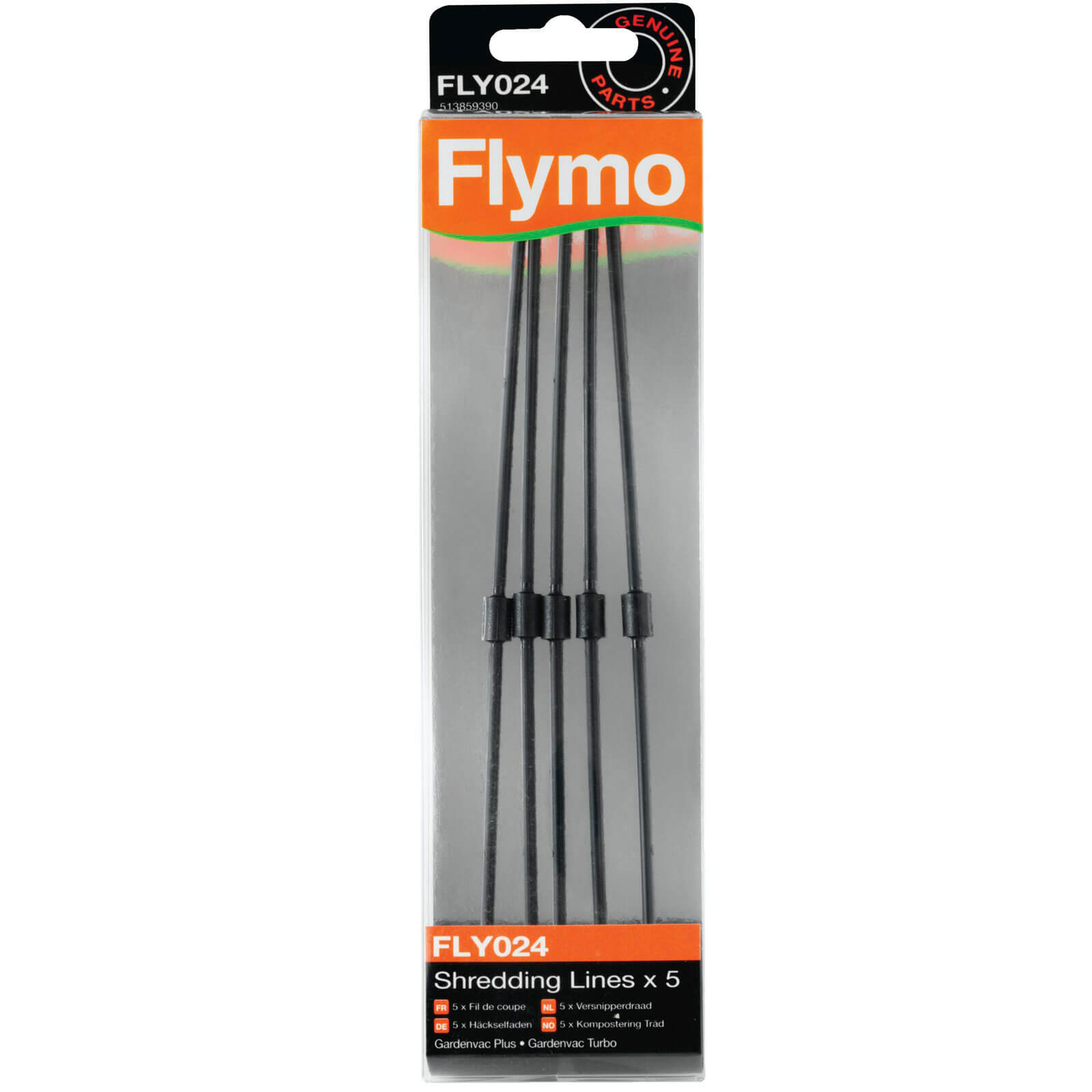 Photo of Flymo Fly024 Genuine Shredding Lines For Gardenvac Vacuum And Leaf Blowers Pack Of 5