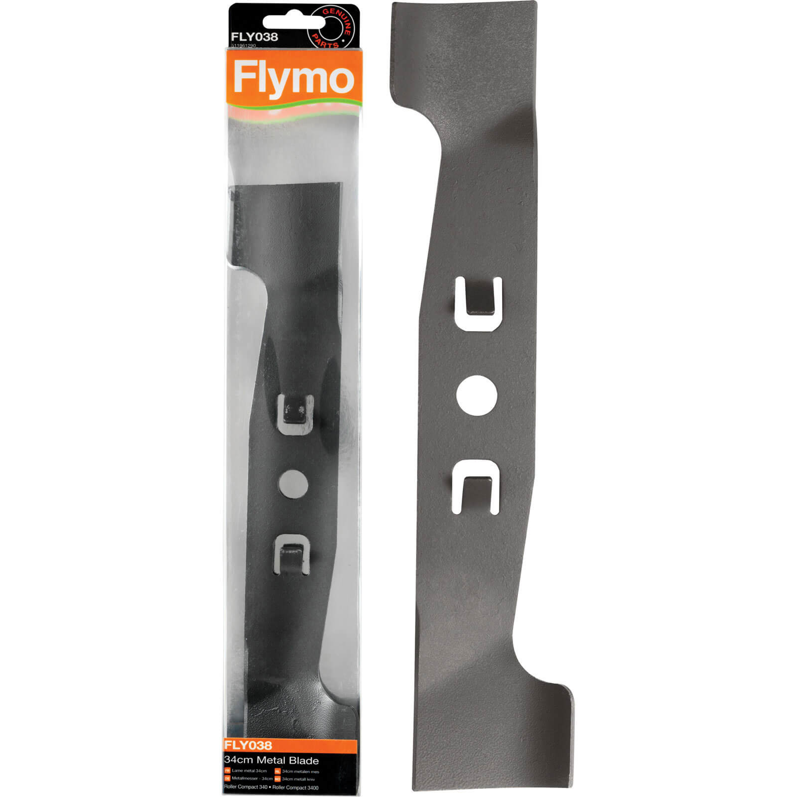 Photo of Flymo Fly038 Genuine Blade For Roller Compact 340 Lawnmowers 340mm Pack Of 1