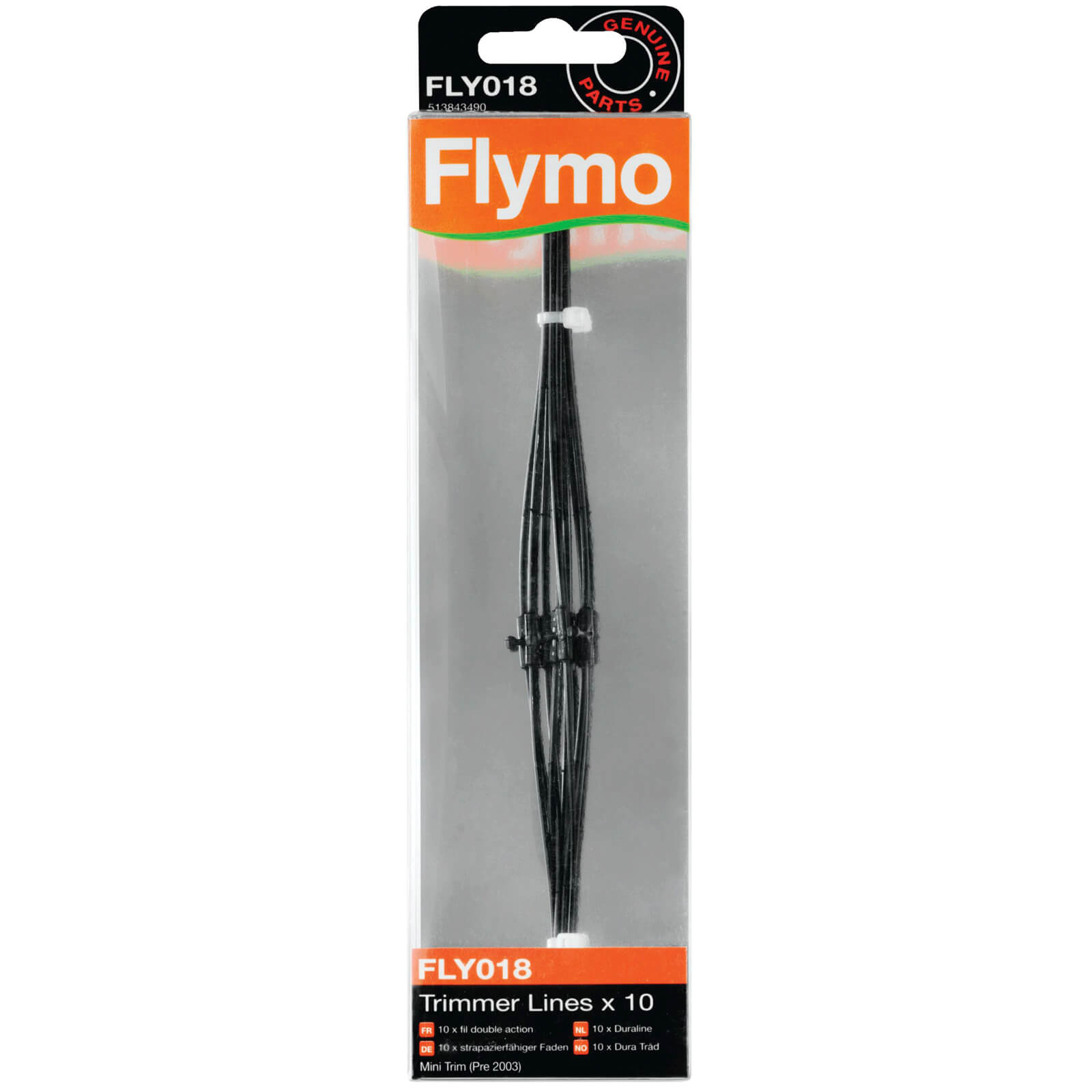 Photo of Flymo Fly018 Genuine Trimmer Lines For Older Mini Trim Grass Trimmers Pack Of 10
